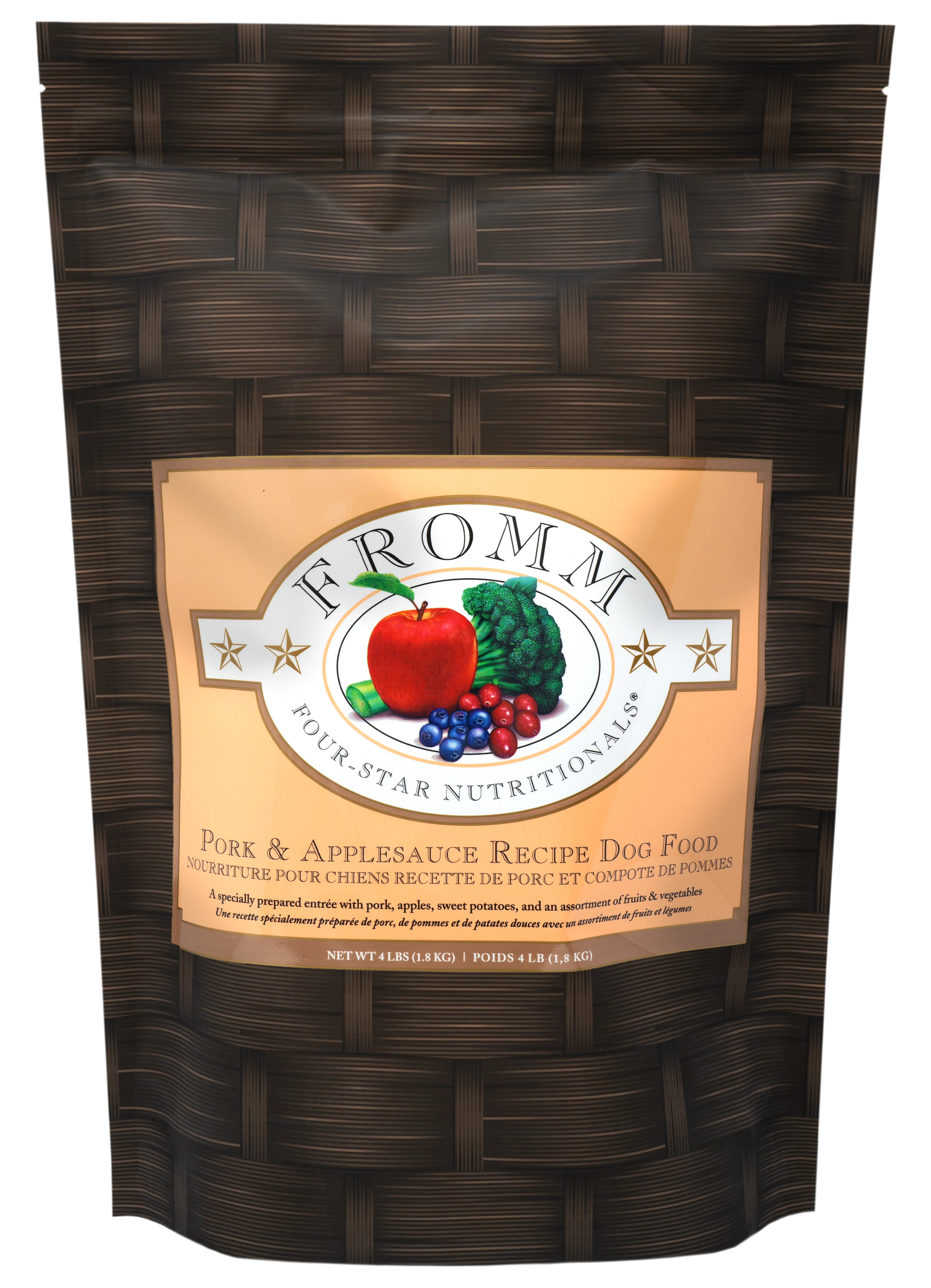 Fromm Four-Star Nutritionals® Pork & Applesauce Formula Dog Food 4 lb - Image 1