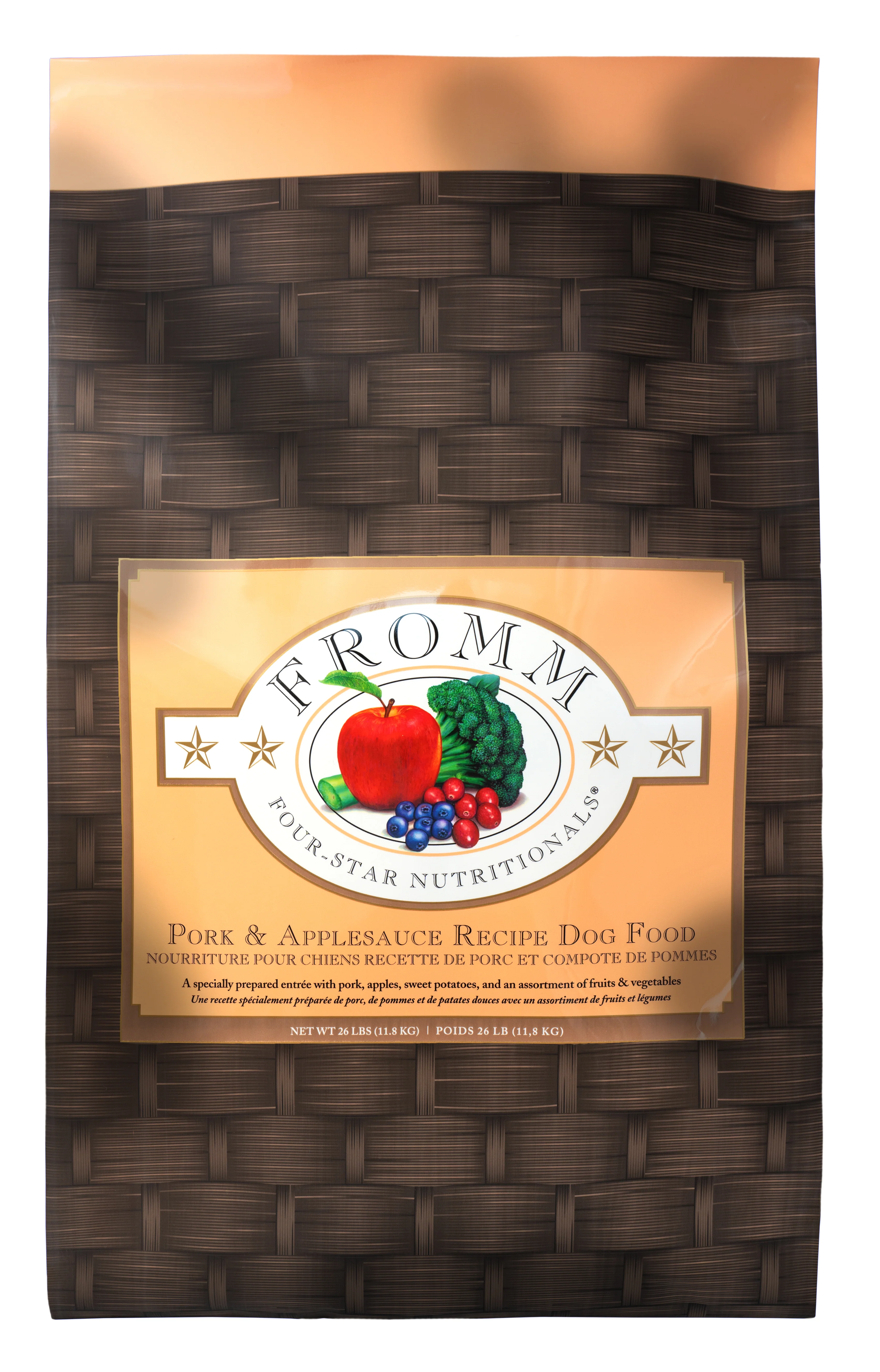 Fromm Four-Star Nutritionals® Pork & Applesauce Formula Dog Food 26 lb - Image 1