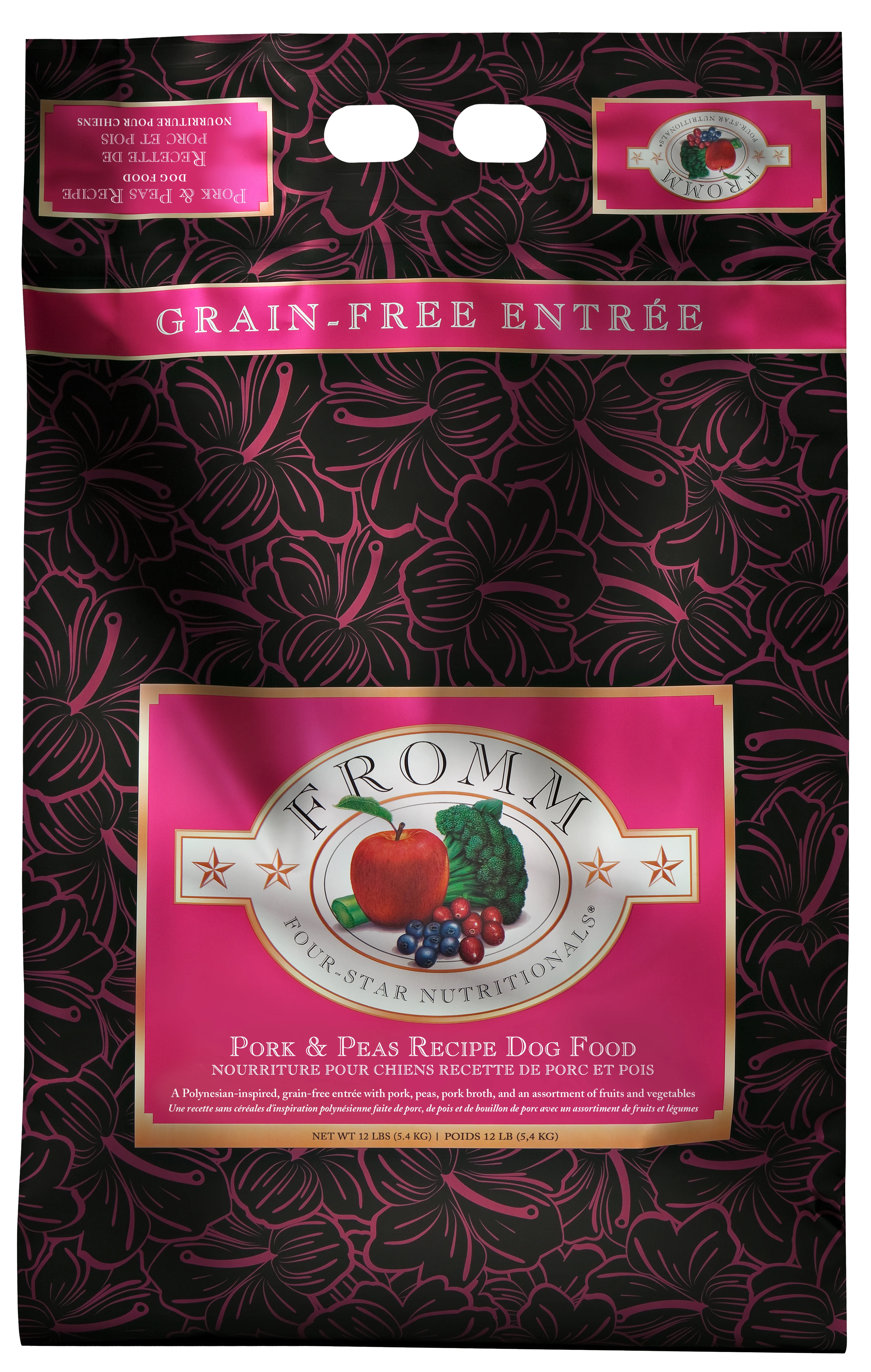 Fromm Four-Star Nutritionals® Pork & Peas Recipe Dog Food 12 lb - Image 1