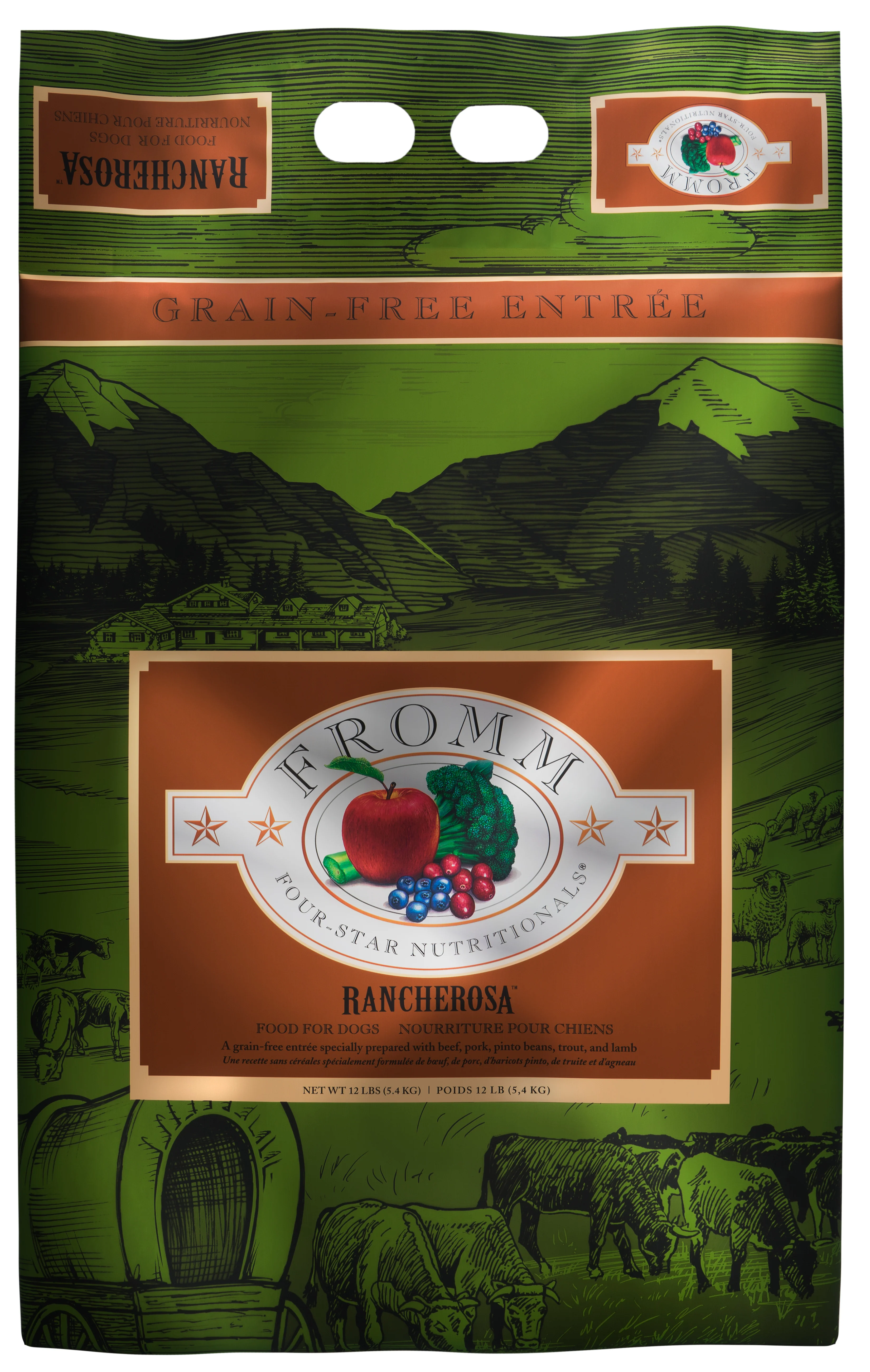 Fromm Four-Star Nutritionals® Rancherosa® Food for Dogs 12 lb - Image 1