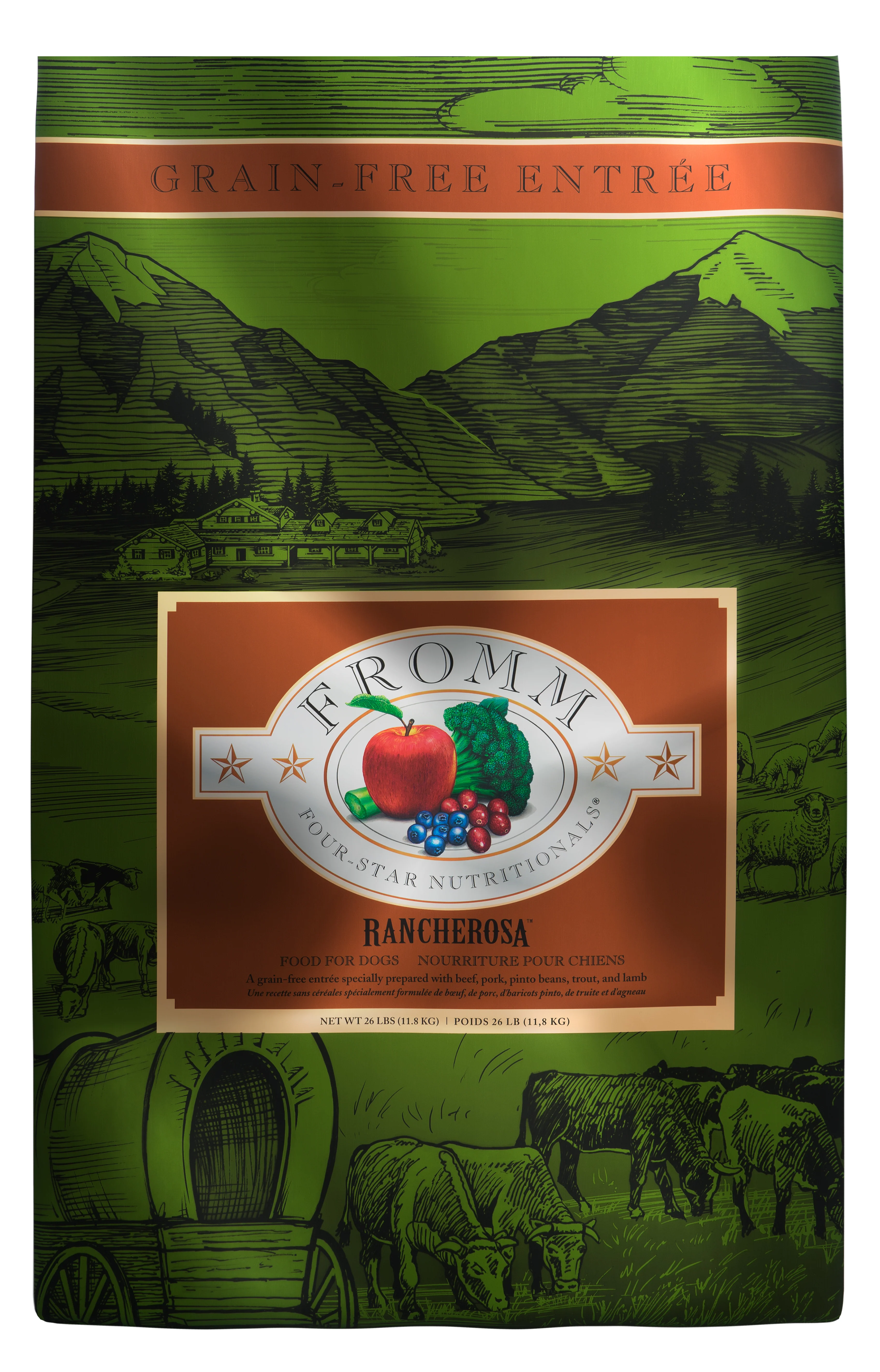 Fromm Four-Star Nutritionals® Rancherosa® Food for Dogs 26 lb - Image 1