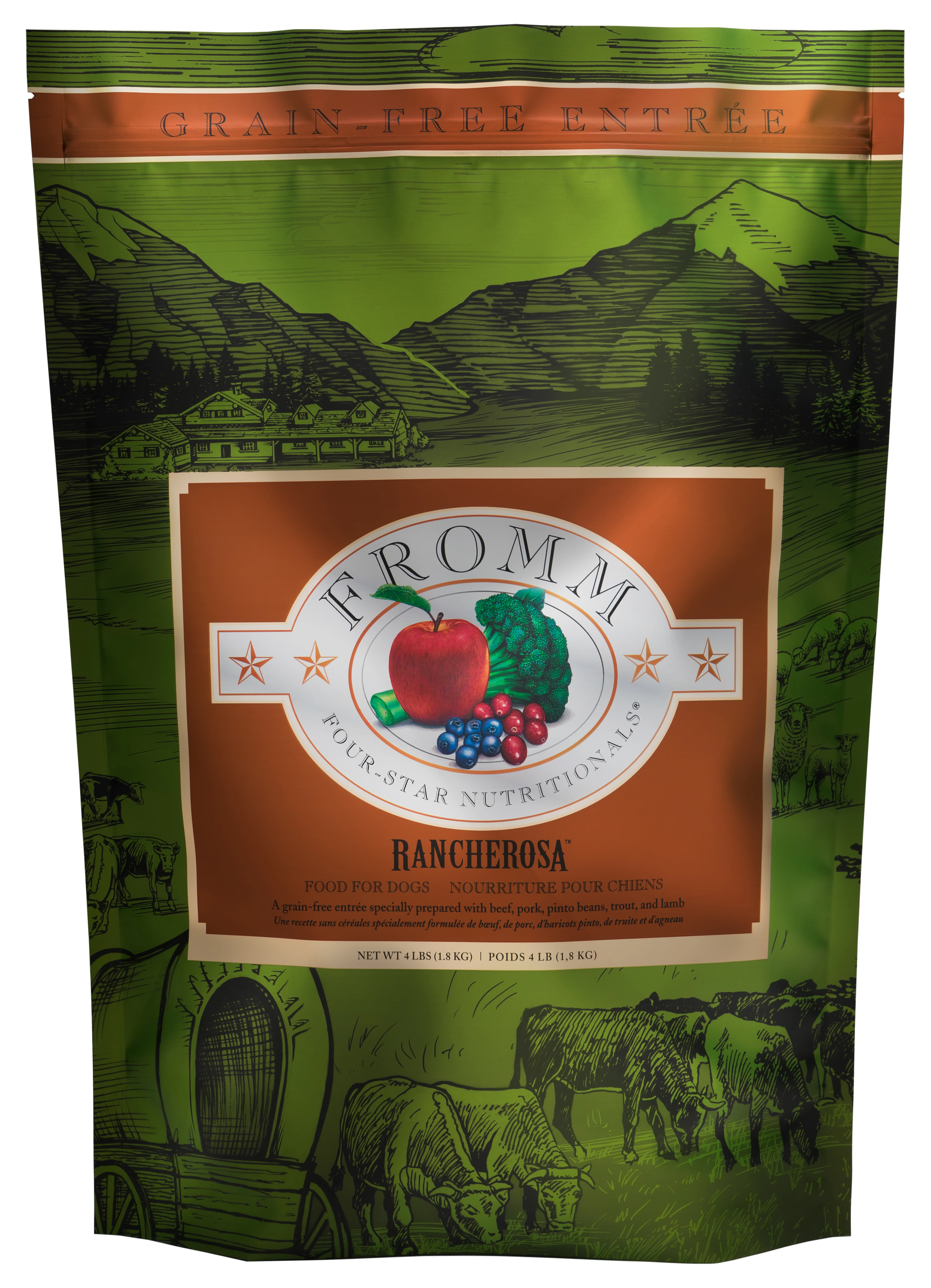 Fromm Four-Star Nutritionals® Rancherosa® Food for Dogs 4 lb - Image 1