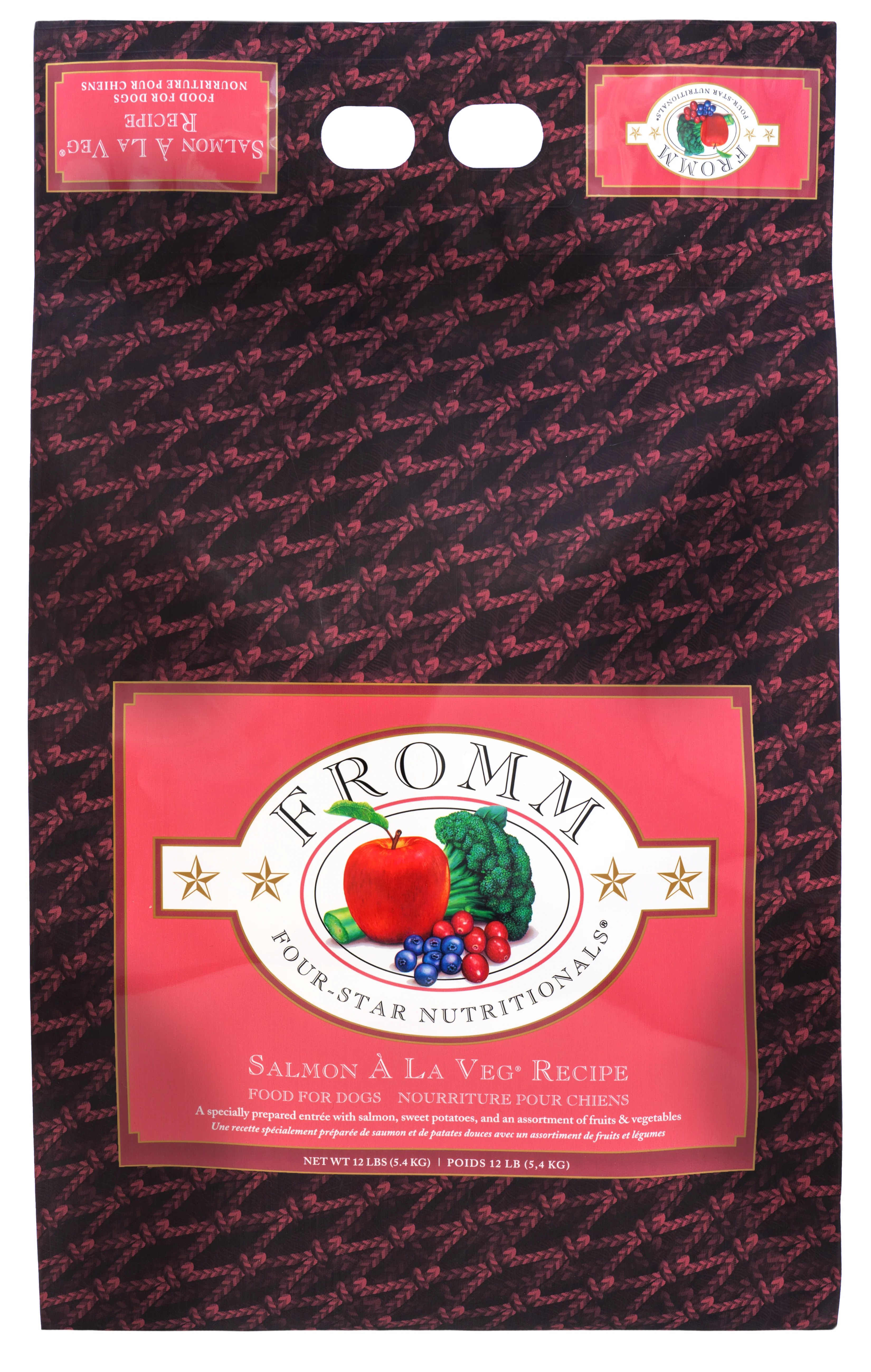 Fromm Four-Star Nutritionals® Salmon À La Veg® Food for Dogs 12 lb - Image 1
