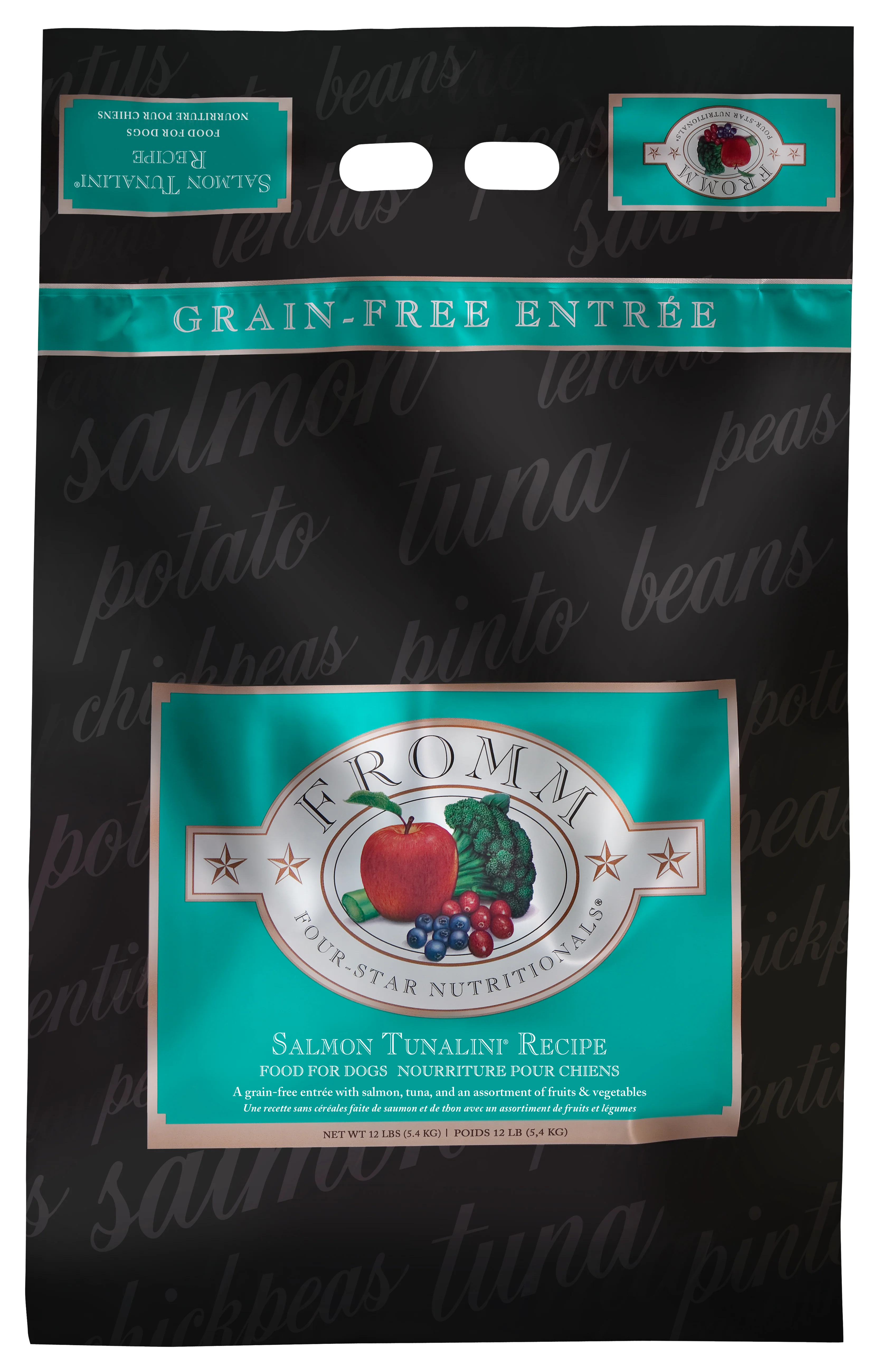 Fromm Four-Star Nutritionals®  Salmon Tunalini® Recipe Food for Dogs 12 lb - Image 1