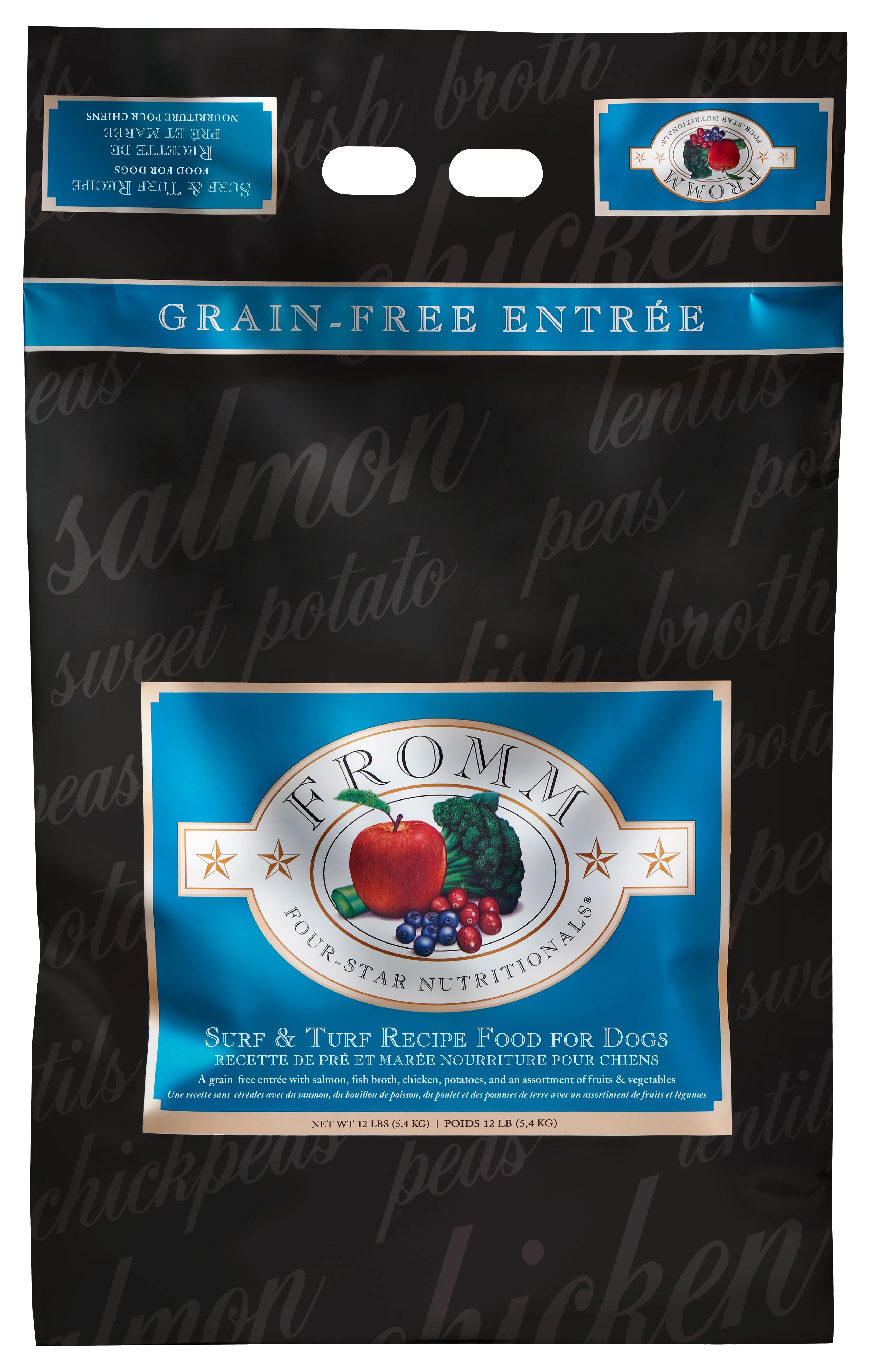 Fromm Four-Star Nutritionals® Surf & Turf Recipe Food for Dogs 12 lb - Image 1