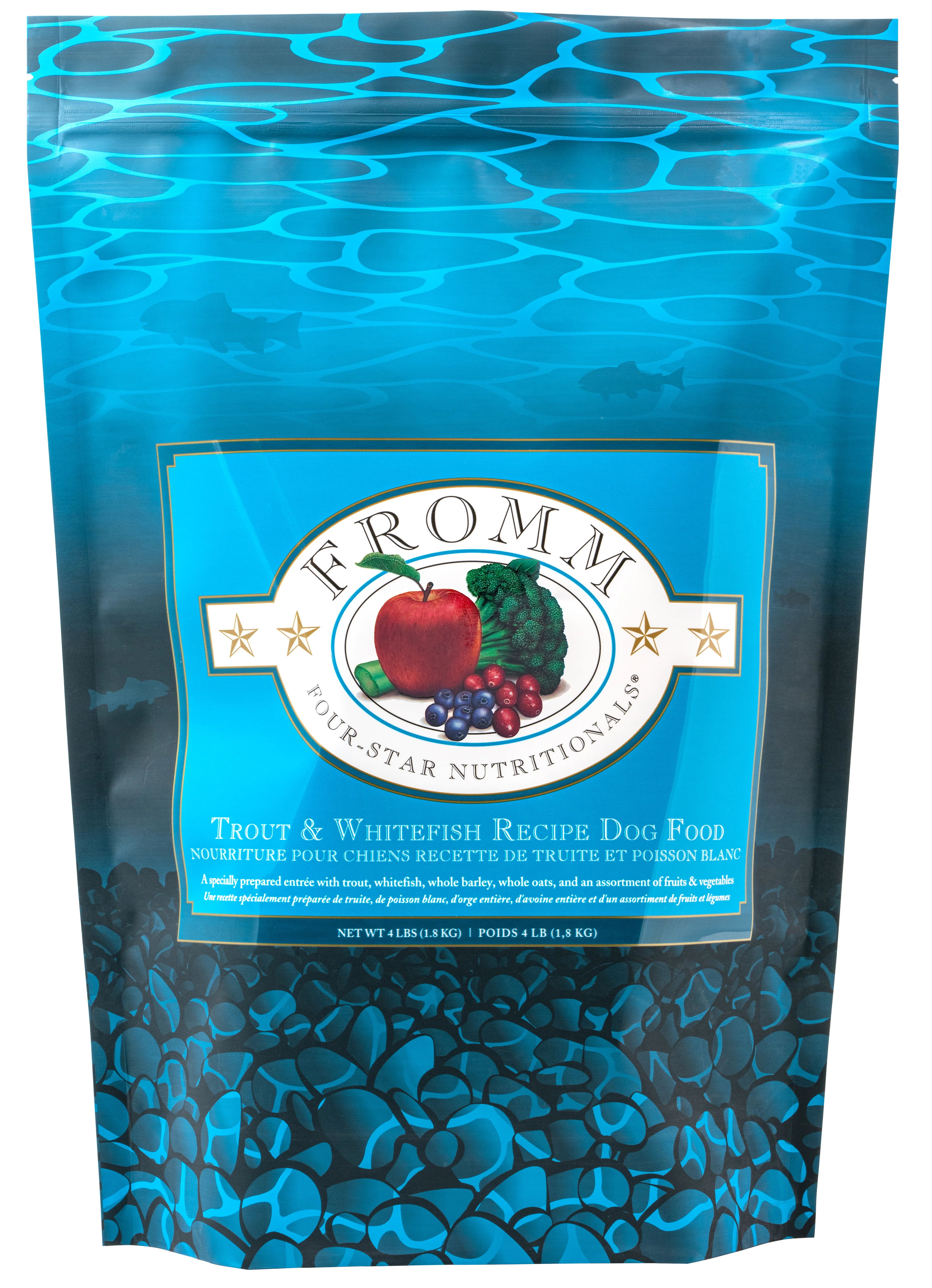 Fromm Four-Star Nutritionals® Trout & Whitefish Recipe Dog Food 4 lb - Image 1