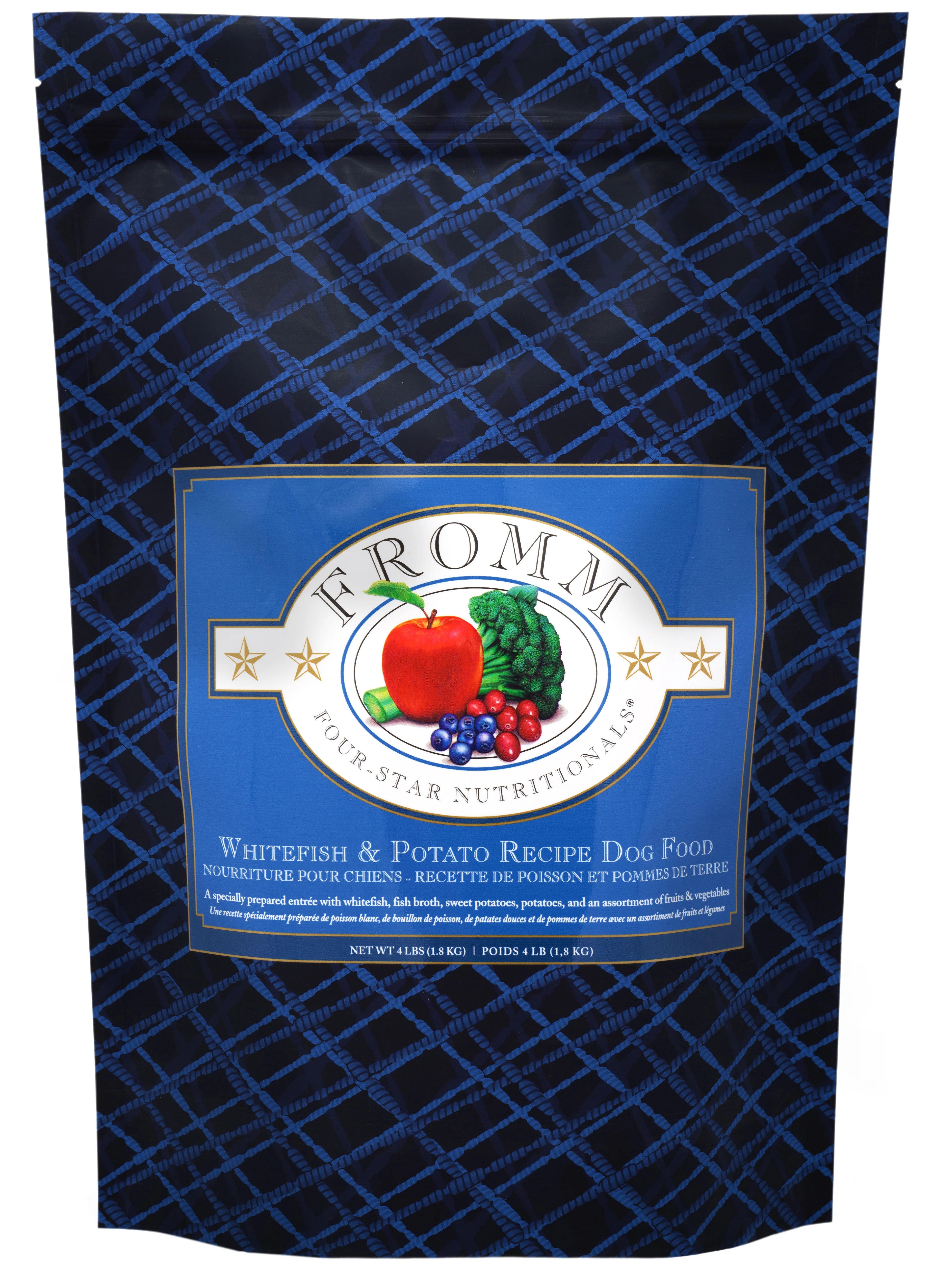 Fromm Four-Star Nutritionals® Whitefish & Potato Formula Dog Food 4 lb - Image 1