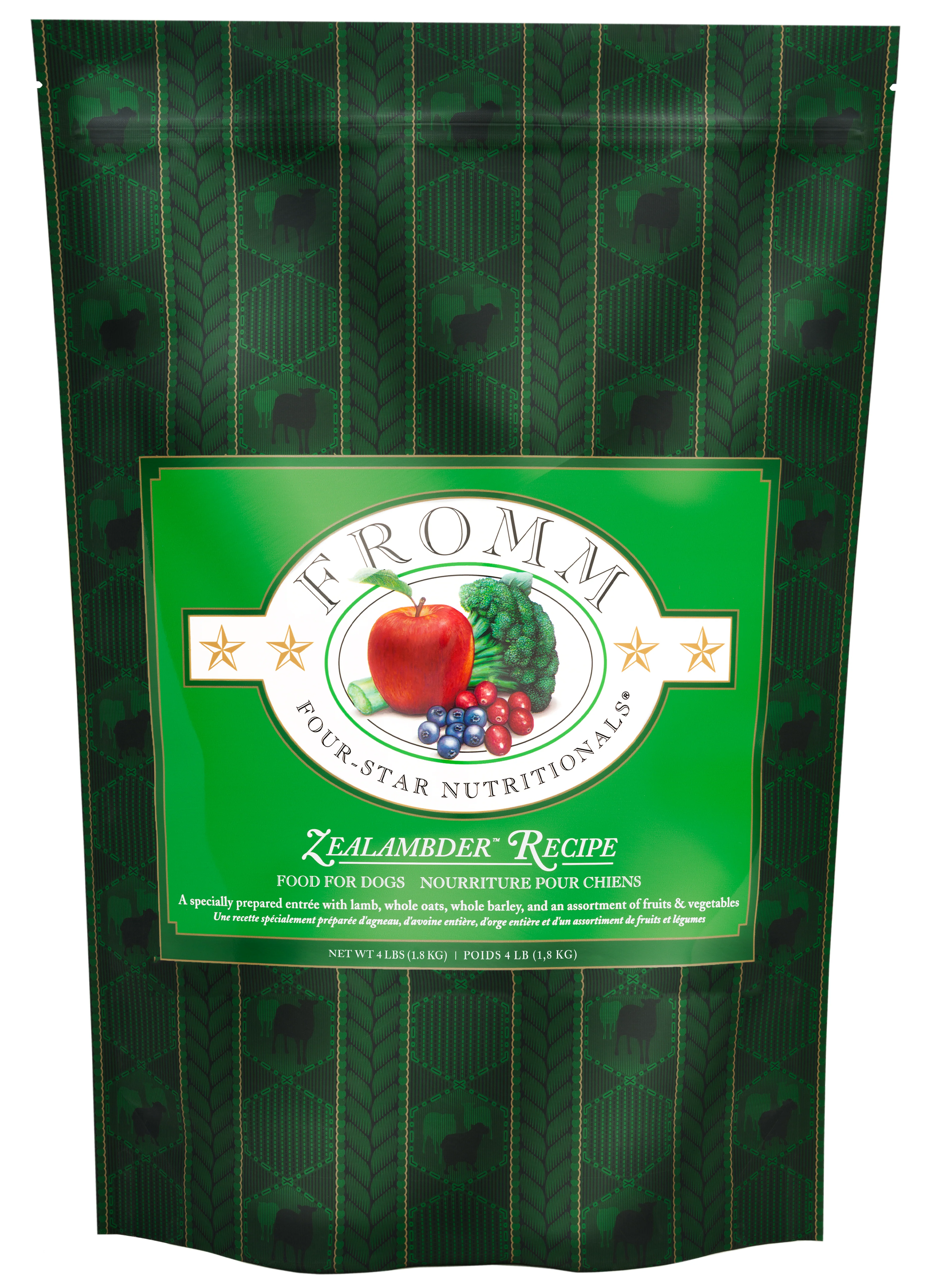Fromm Four-Star Nutritionals® Zealambder® Recipe Food for Dogs 4 lb - Image 1