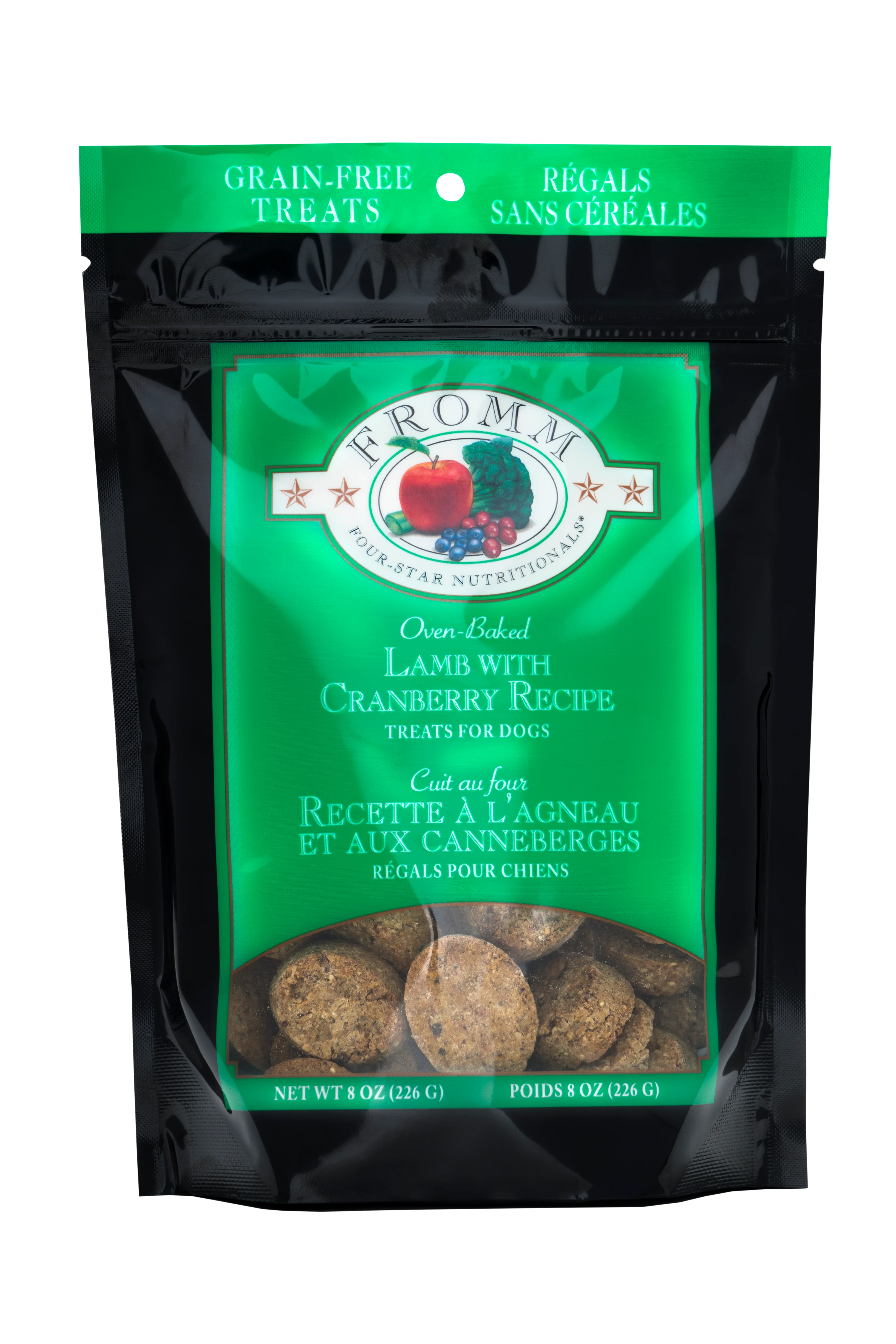 Fromm Four-Star Nutritionals® Lamb with Cranberry Recipe Treats for Dogs 8 oz - Image 1