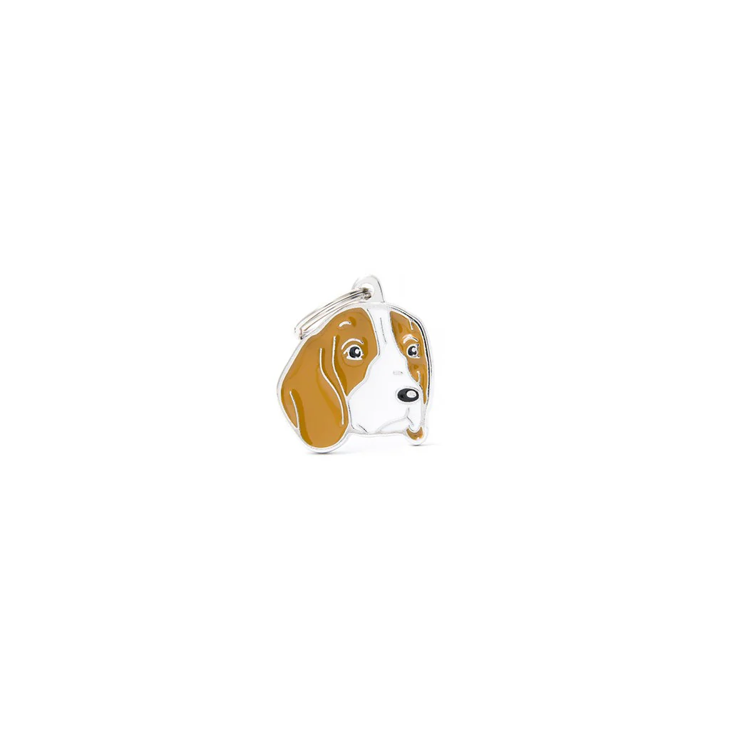 My Family ID Friends Beagle ID Tag - Image 1