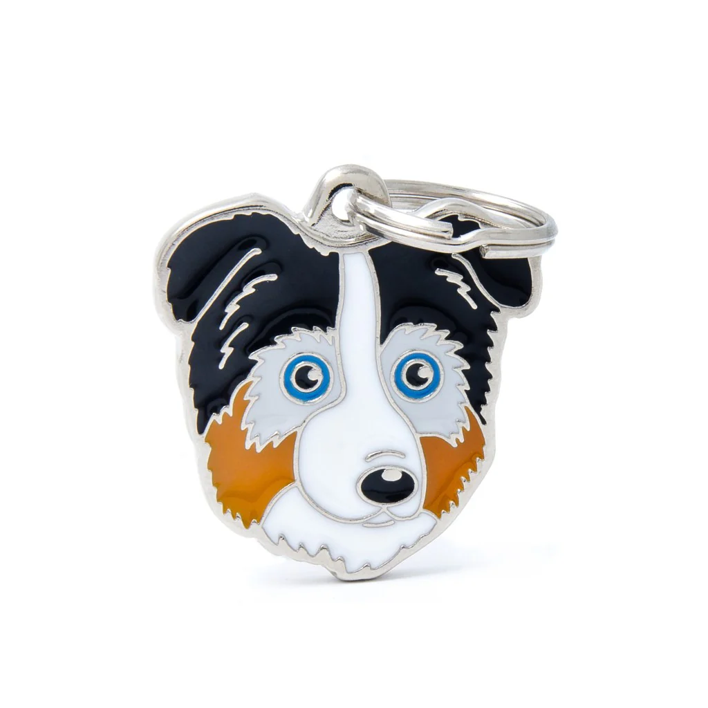 My Family ID Australian Shepherd Tag - Image 1