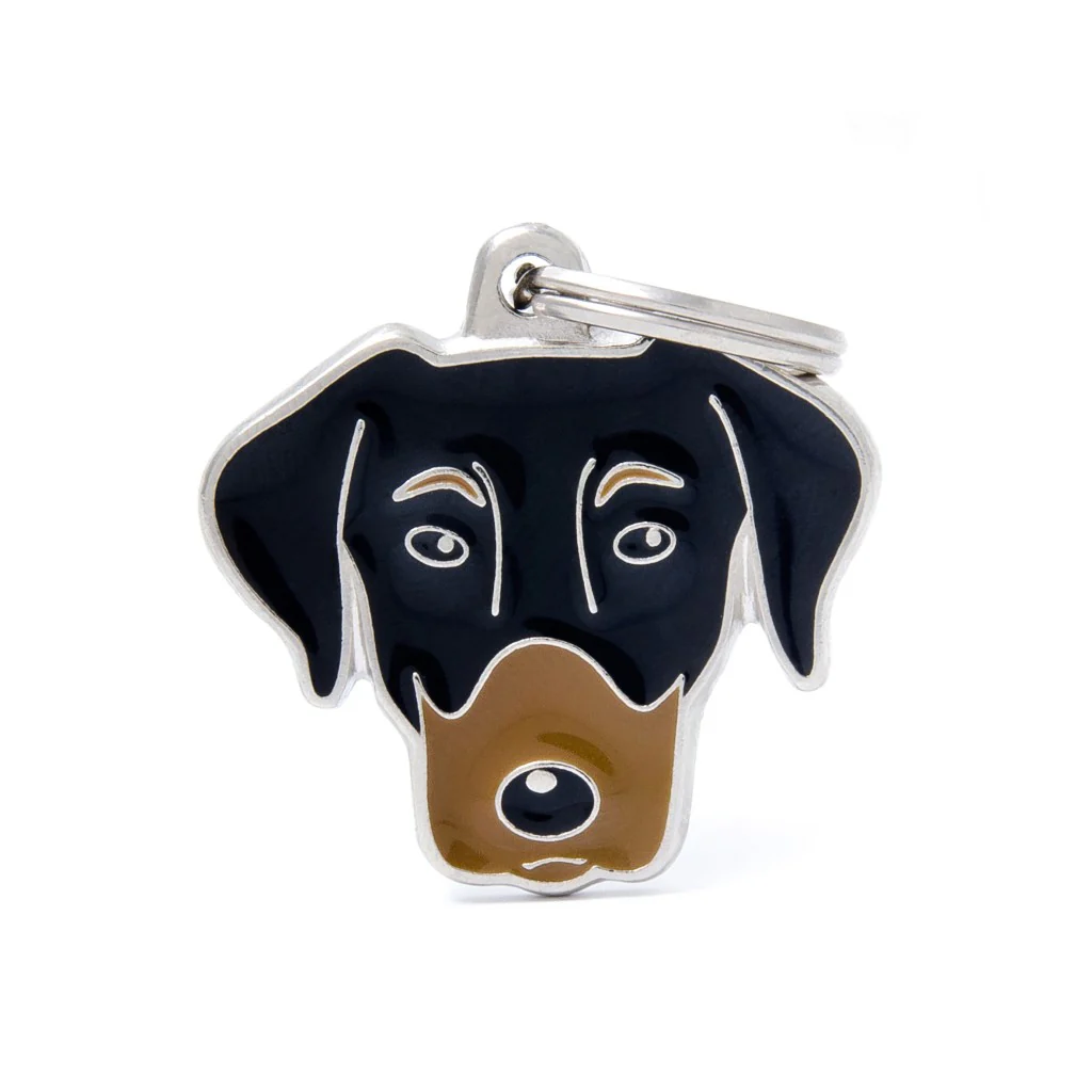My Family ID Doberman Tag - Image 1