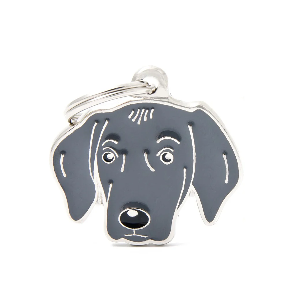 My Family ID Weimaraner Tag - Image 1