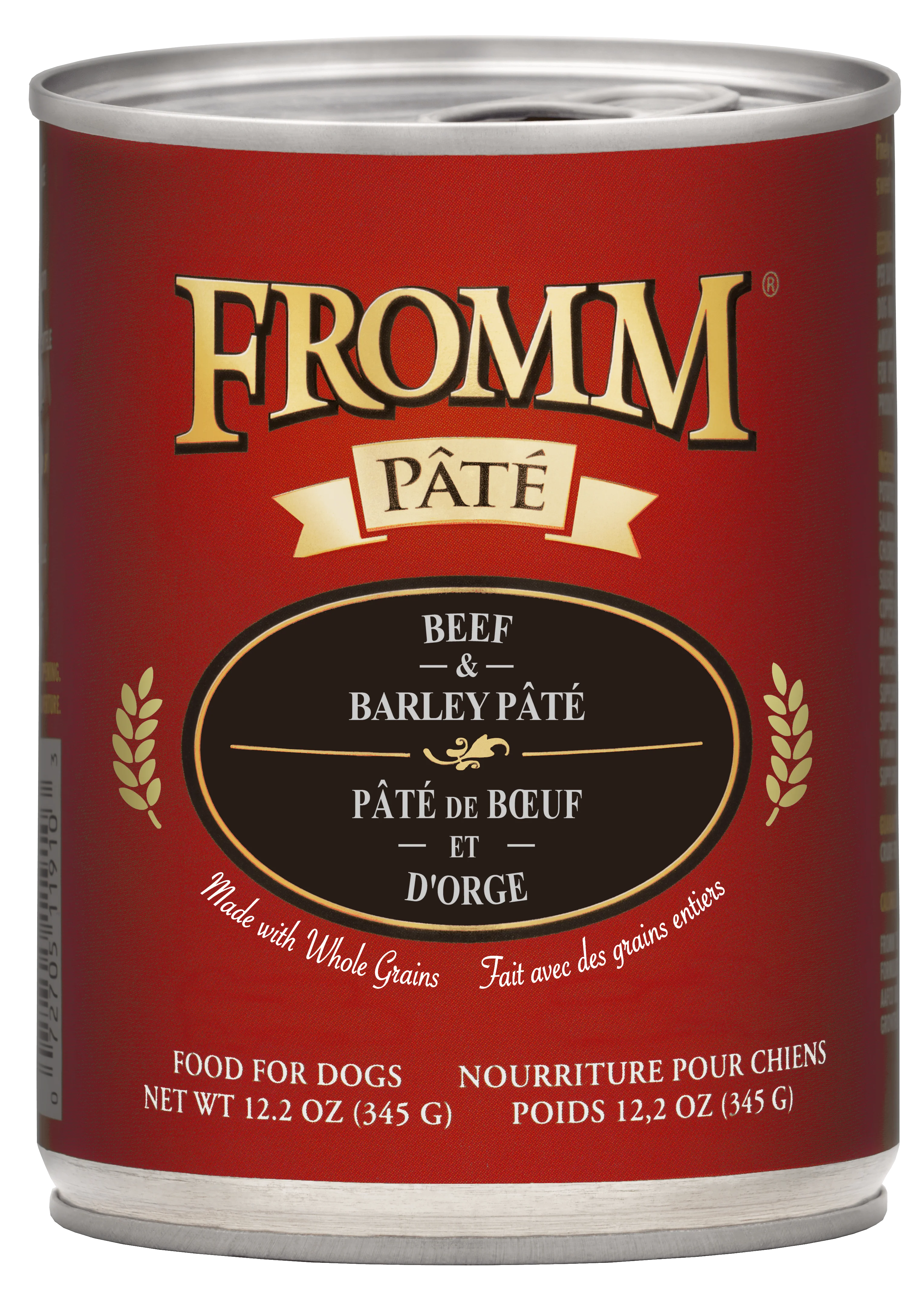 Fromm Beef & Barley Pâté Food for Dogs 12.2 oz - Image 1