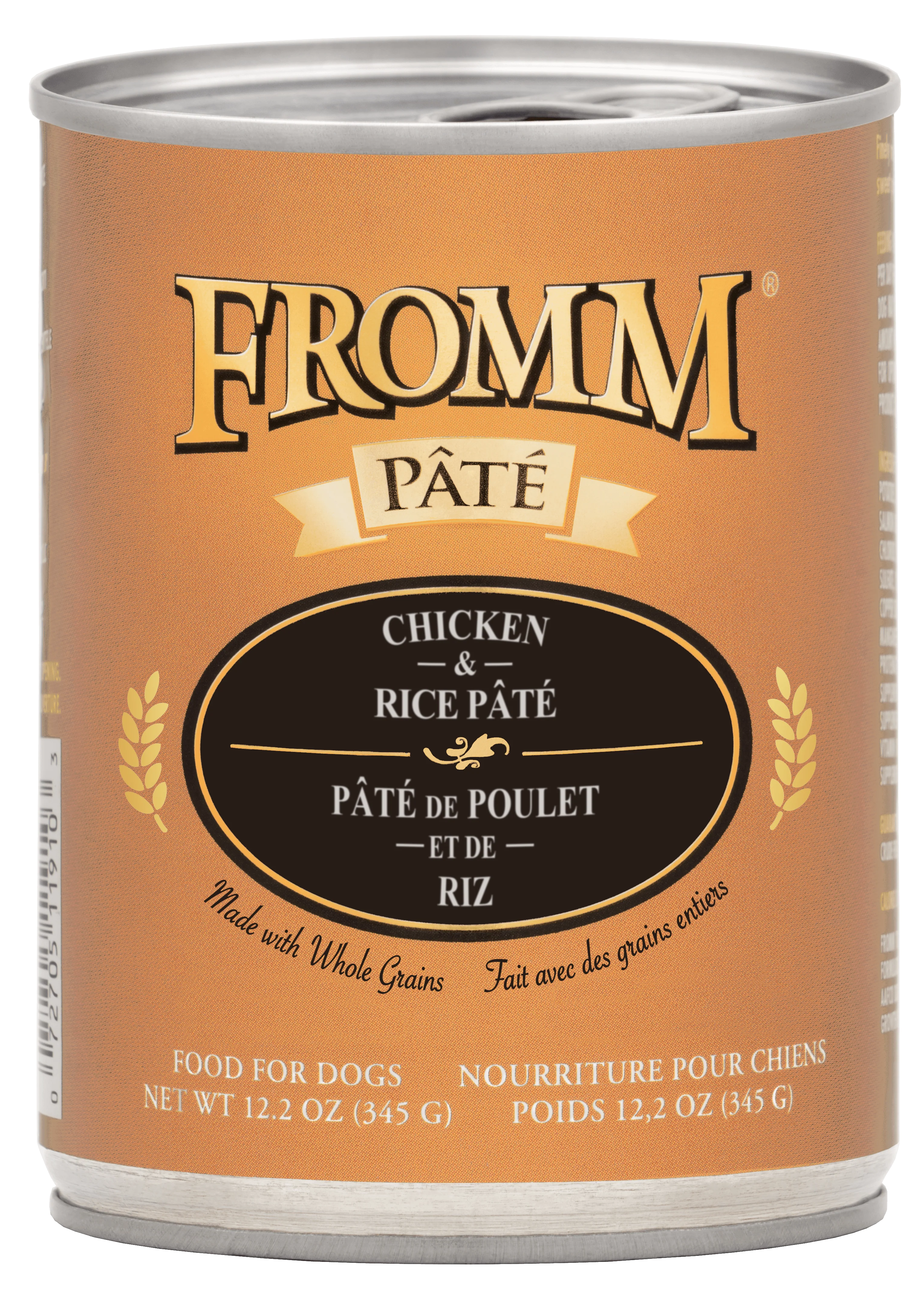 Fromm Chicken & Rice Pâté Food for Dogs 12.2 oz - Image 1