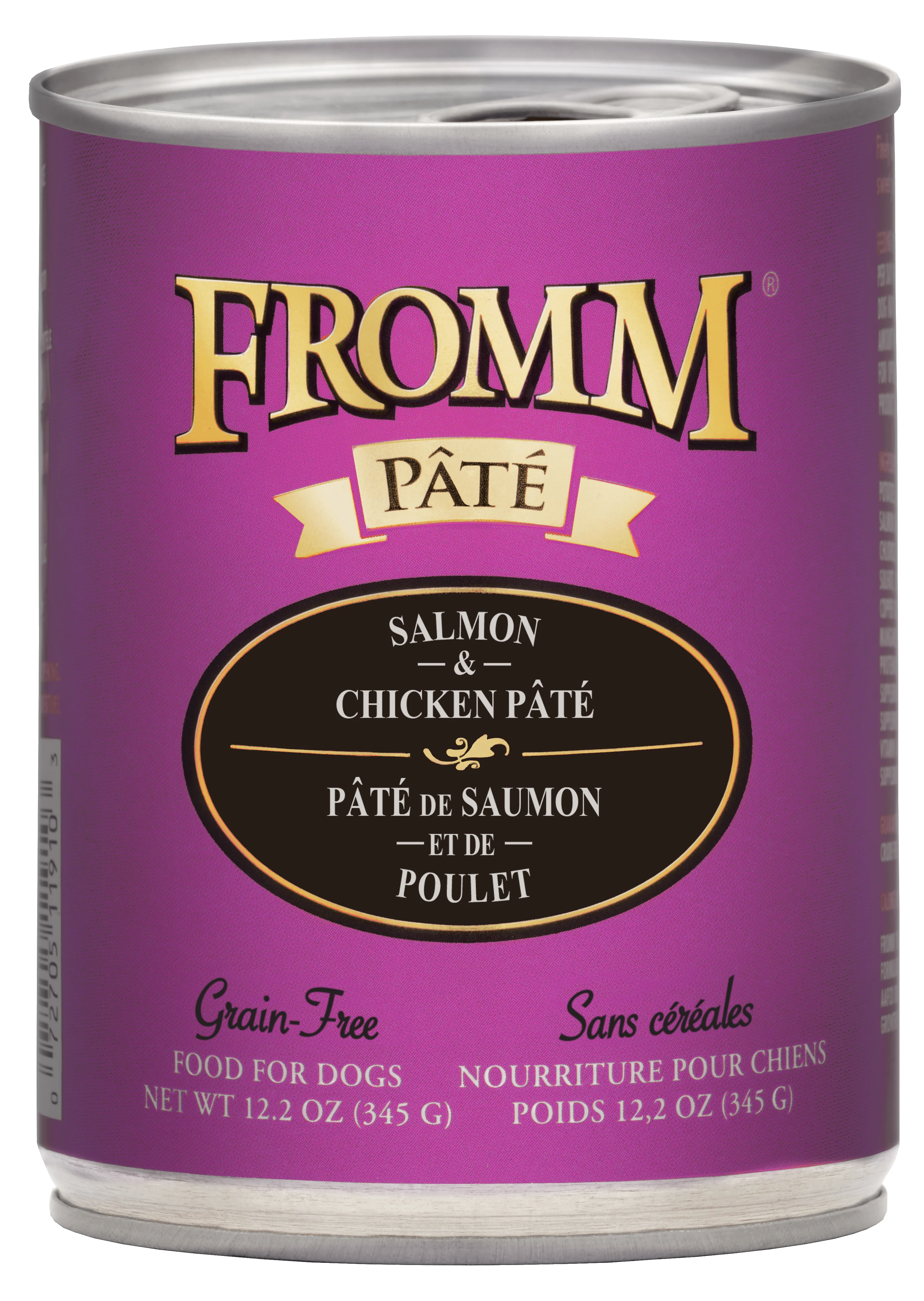 Fromm Salmon & Chicken Pâté Food for Dogs 12.2 oz - Image 1