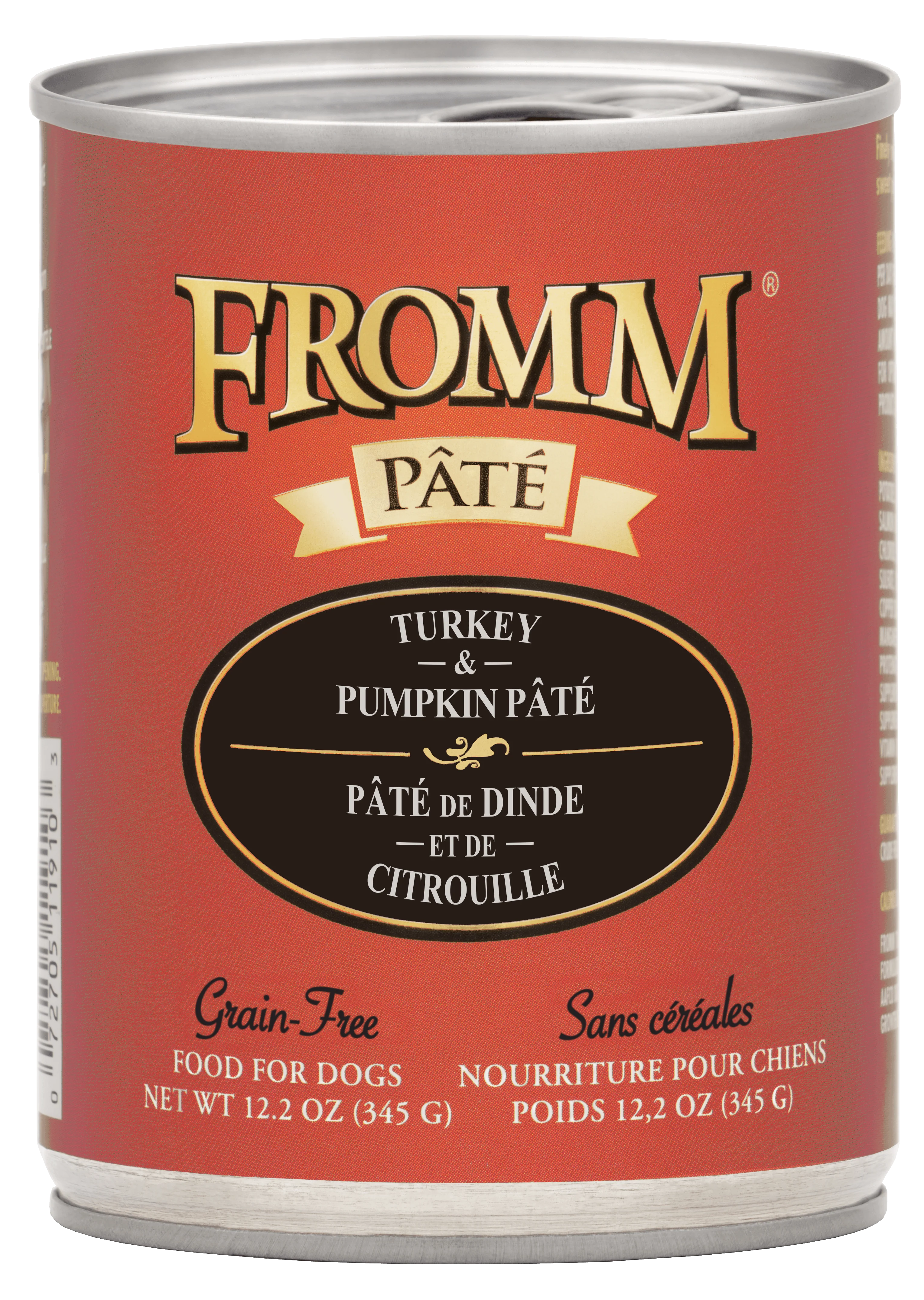 Fromm Turkey & Pumpkin Pâté Food for Dogs 12.2 oz - Image 1