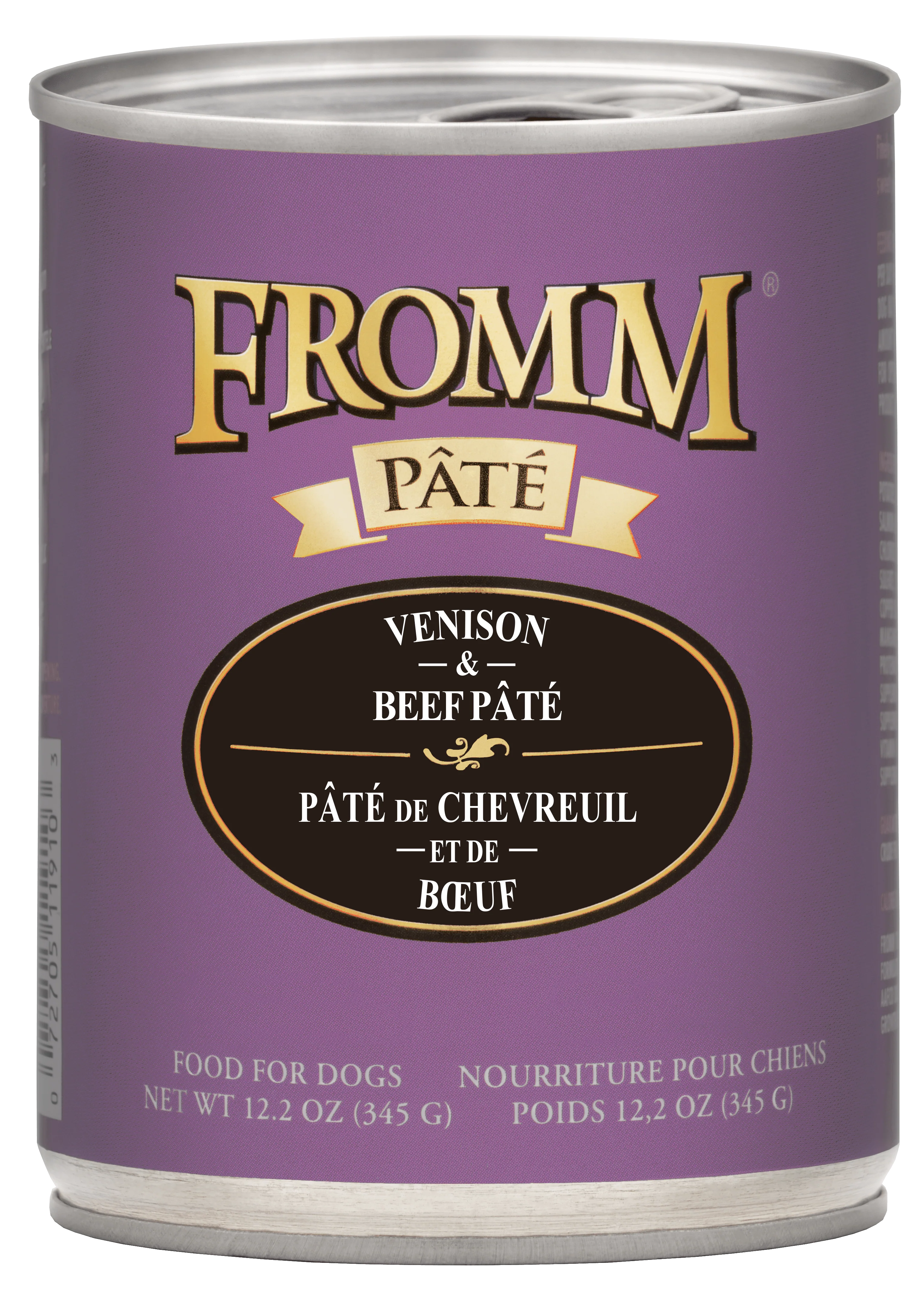 Fromm Venison & Beef Pâté Food for Dogs 12.2 oz - Image 1