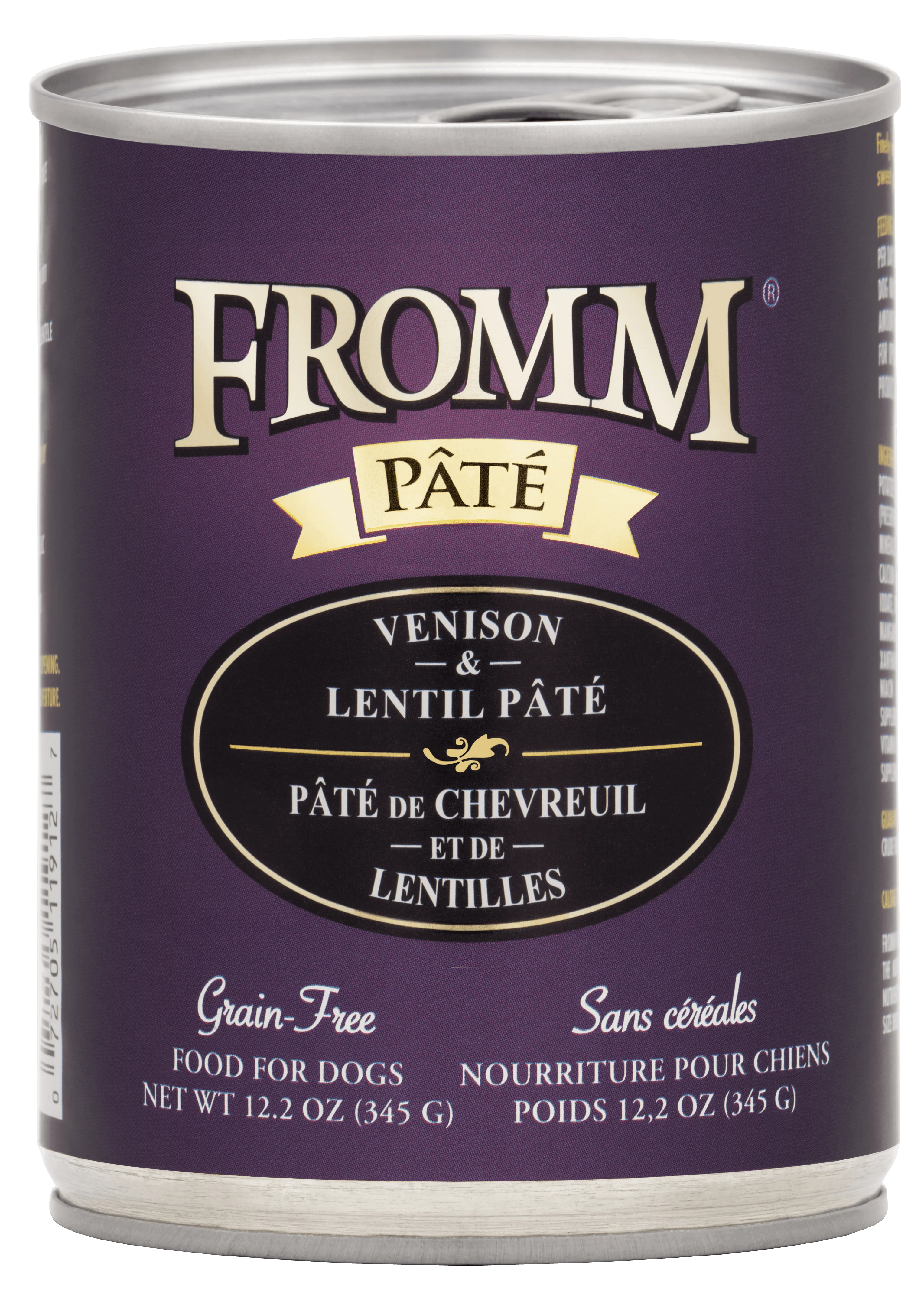 Fromm Venison & Lentil Pâté Food for Dogs 12.2 oz - Image 1