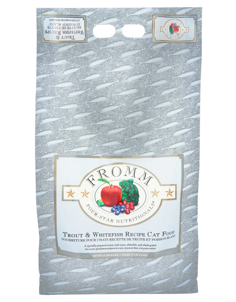 Fromm Four-Star Nutritionals® Trout & Whitefish Recipe Cat Food 10 lb - Image 1
