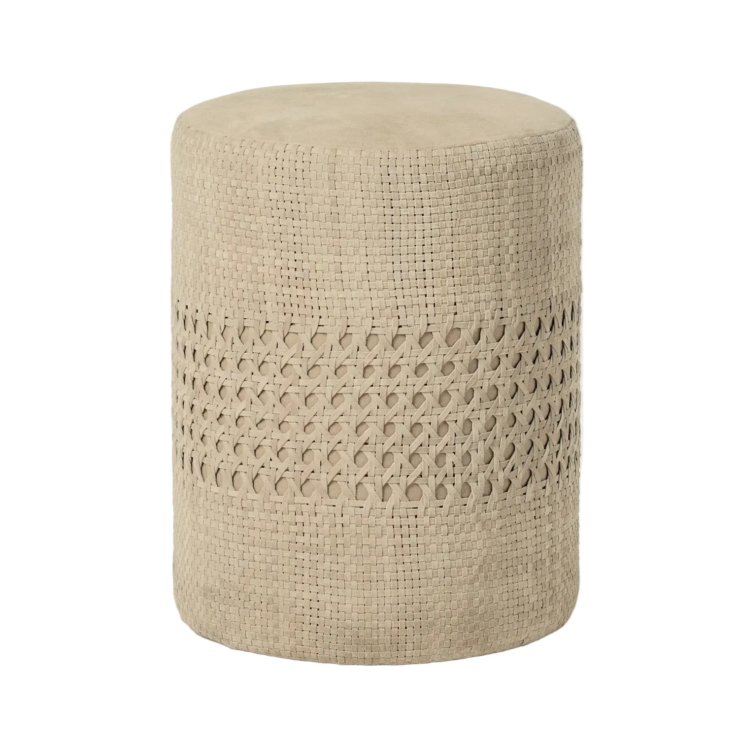 Marj Suede Ottoman