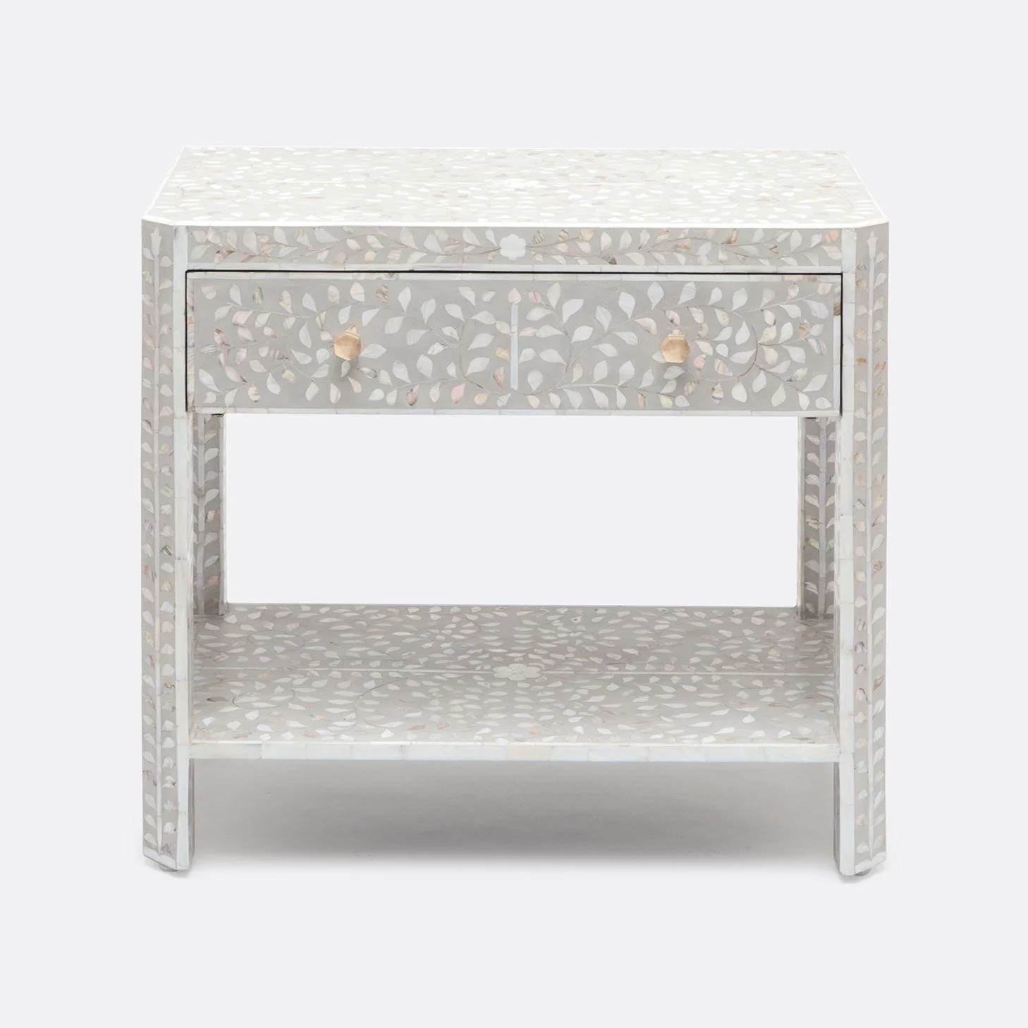 Mother of Pearl Nightstand - Image 2