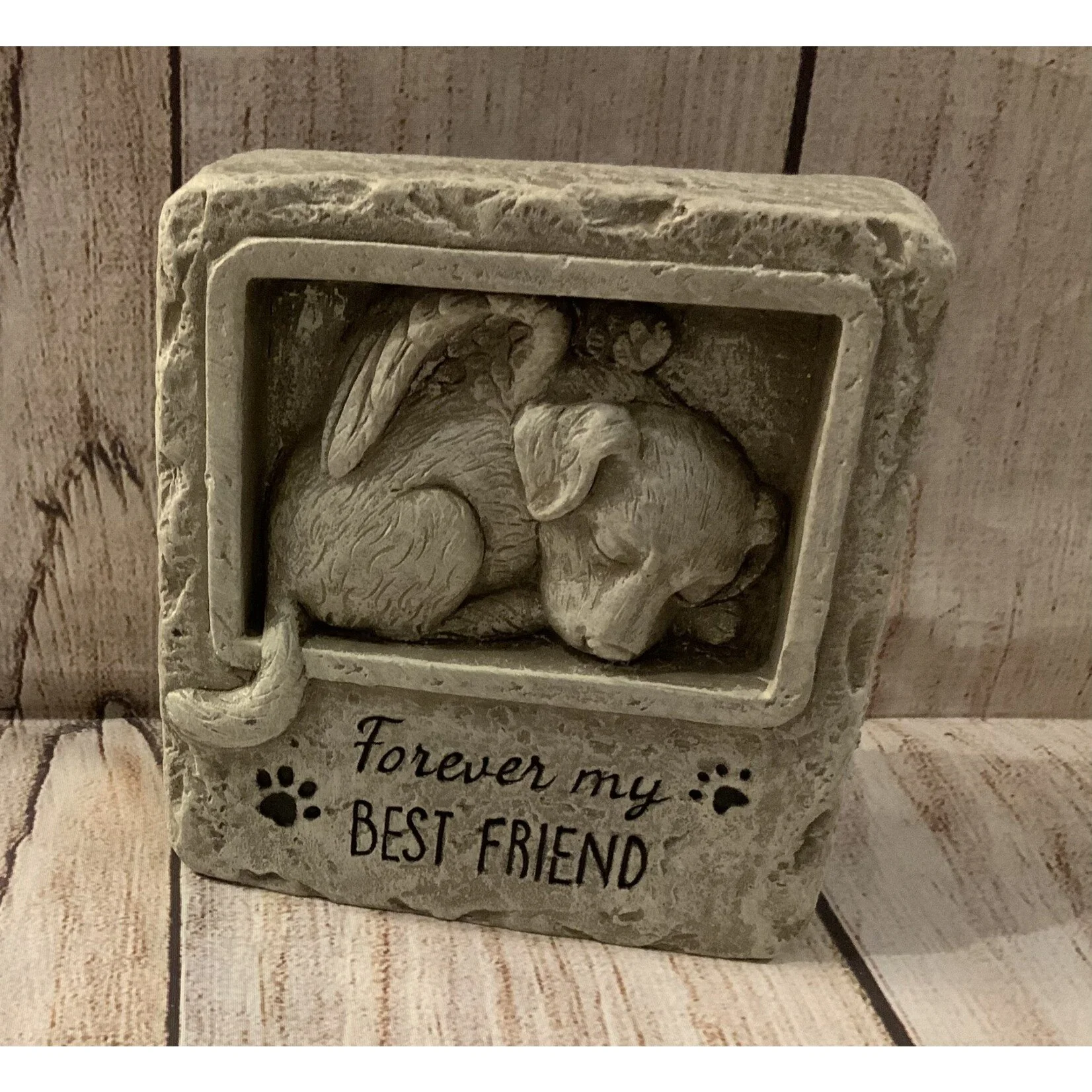 Ganz Memorial Garden Stone Dog - Image 1
