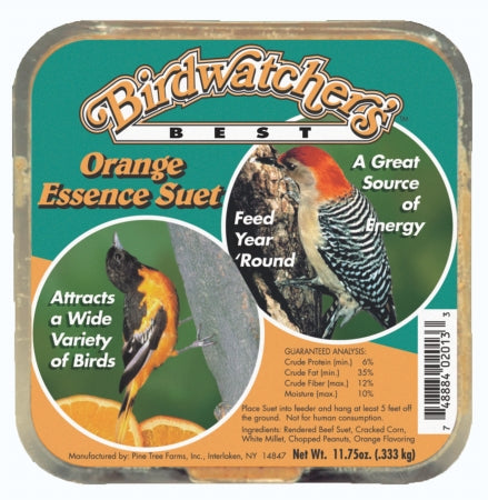 Pine Tree Farms Wild Bird Suet 11oz Orange Essence - Image 1