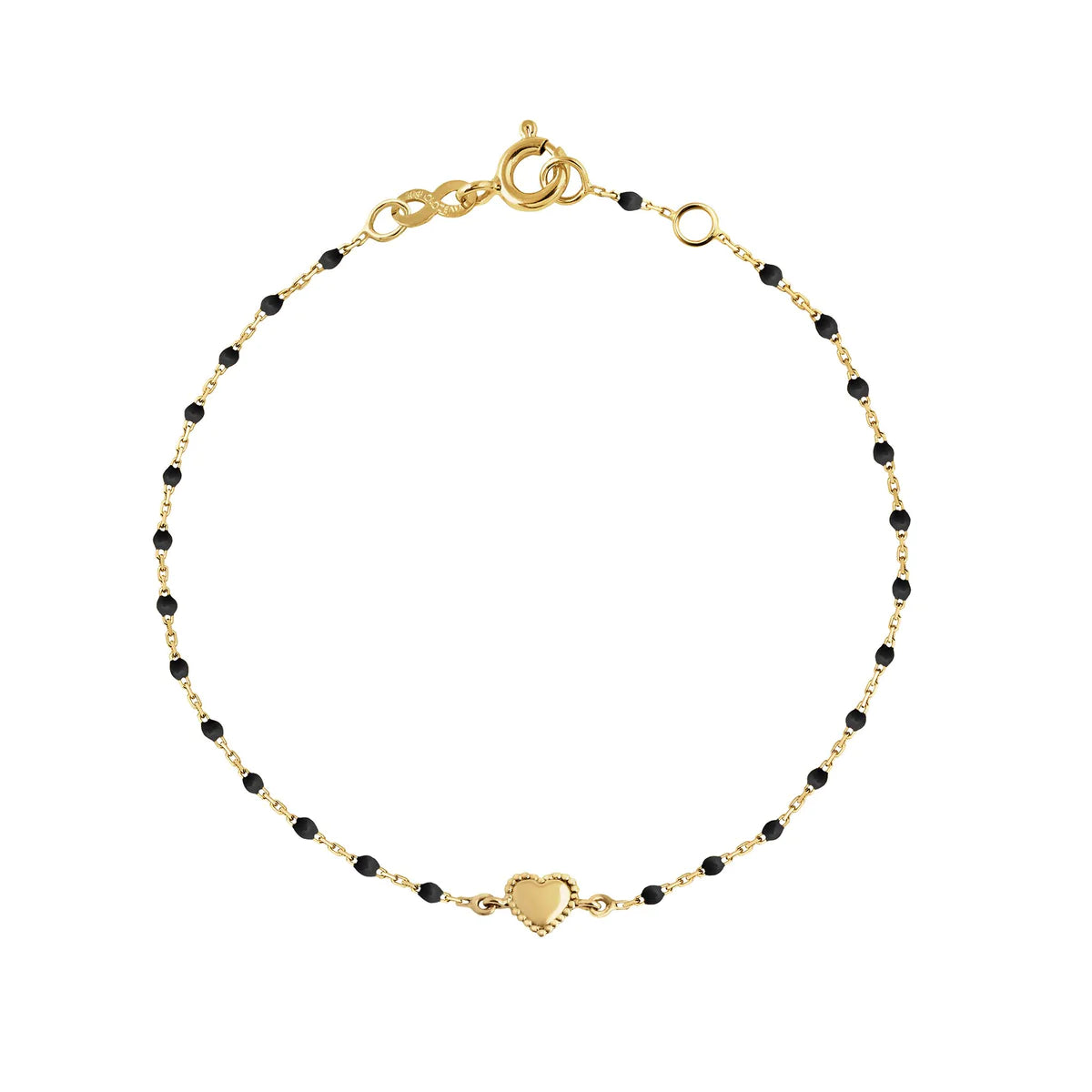 Gigiclozeau Classic Bracelet with Heart Charm - Image 3