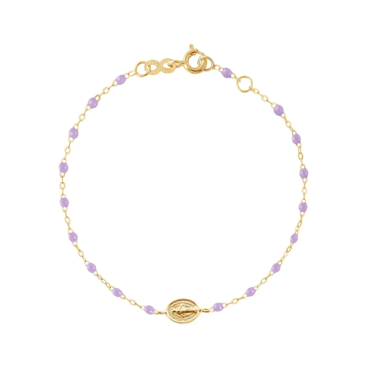 gigiCLOZEAU classic 6.7″ Madone Bracelet – Lilac