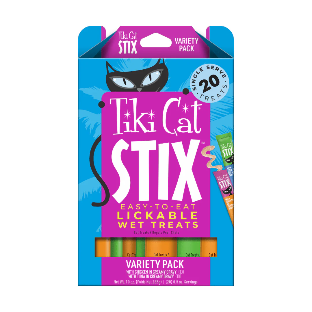 Tiki Cat STIX Wet Cat Treats Variety Pack 20ct - Image 1