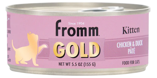 Fromm Kitten Gold Chicken and Duck Pâté Cat Food 3oz - Image 1