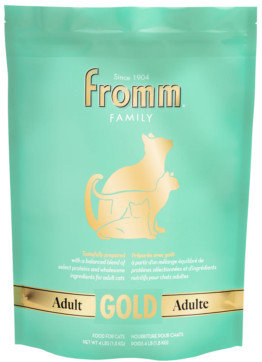 Fromm Family Adult Gold Food for Cats 4 lb - Image 1