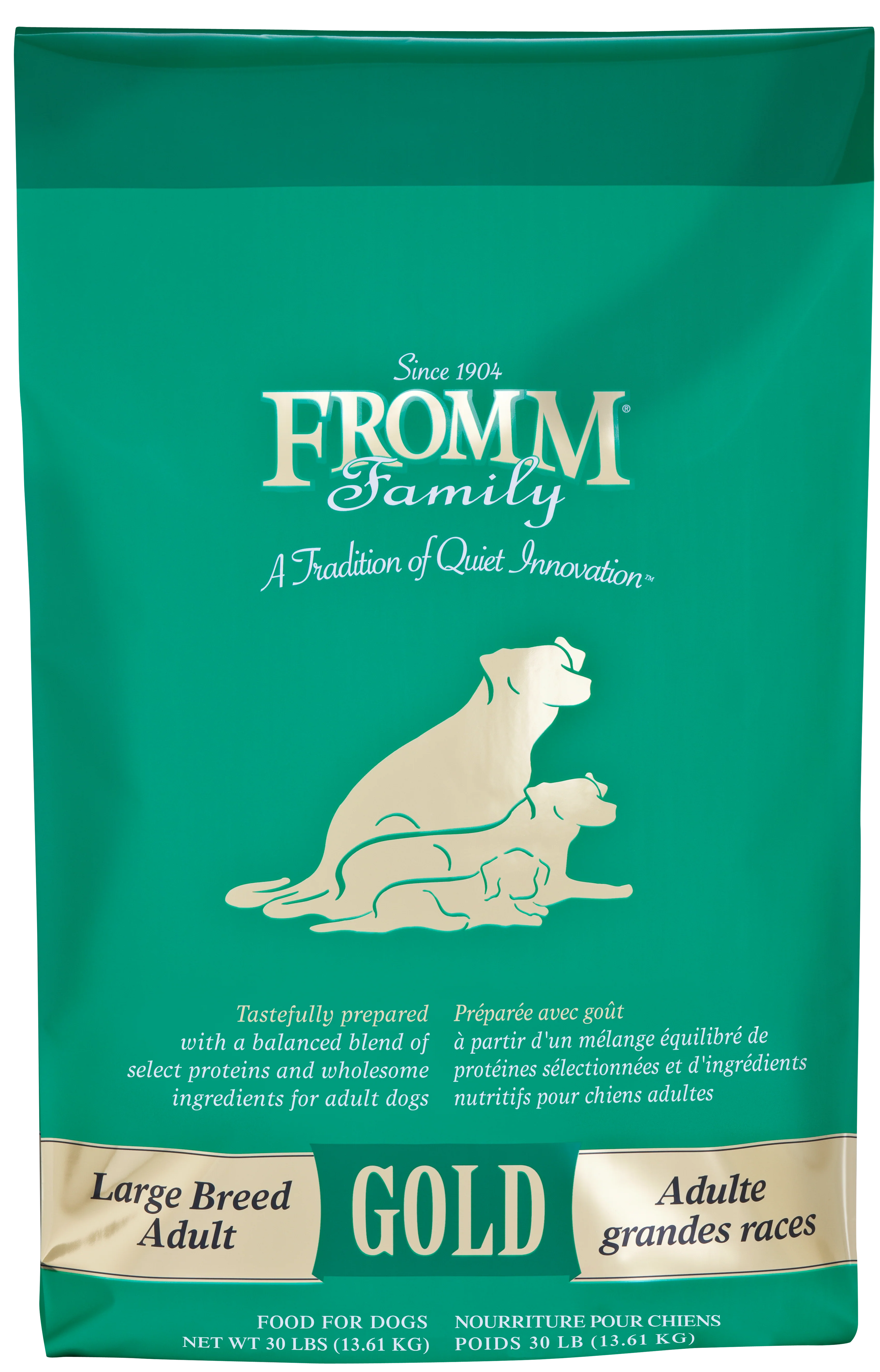 Fromm Family Large Breed Adult Gold Food for Dogs 30 lb - Image 1