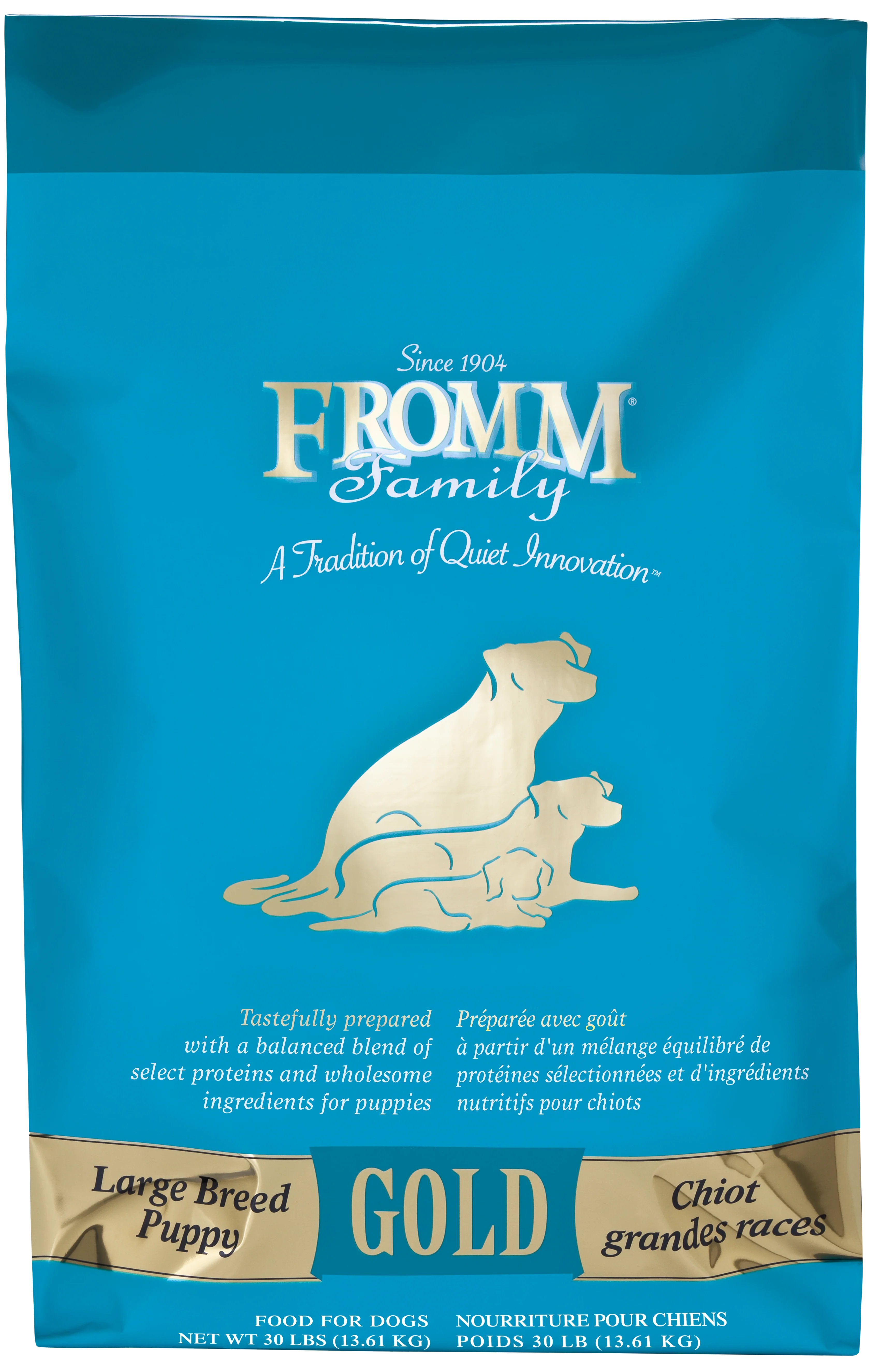 Fromm Family Large Breed Puppy Gold Food for Dogs 30 lb - Image 1