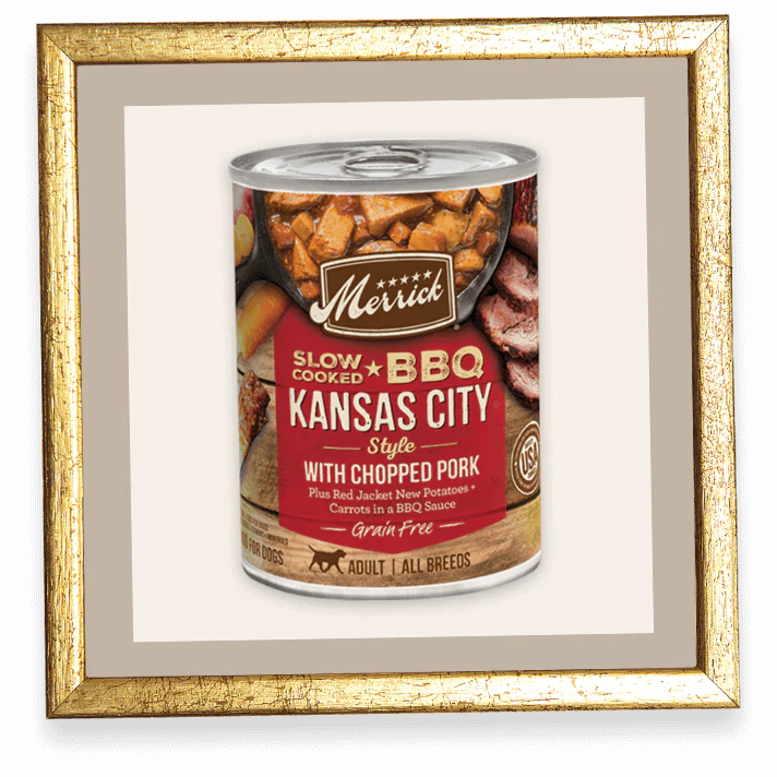 Merrick 12.7oz Slow-Cooked BBQ Kansas City Style with Chopped Pork - Image 1