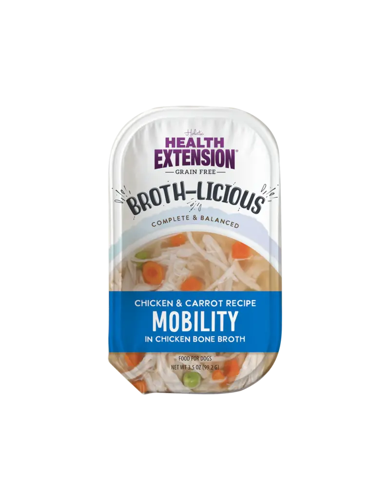 Health Extension Broth-licious Chicken and Carrot Dog Food 3.5oz - Image 1