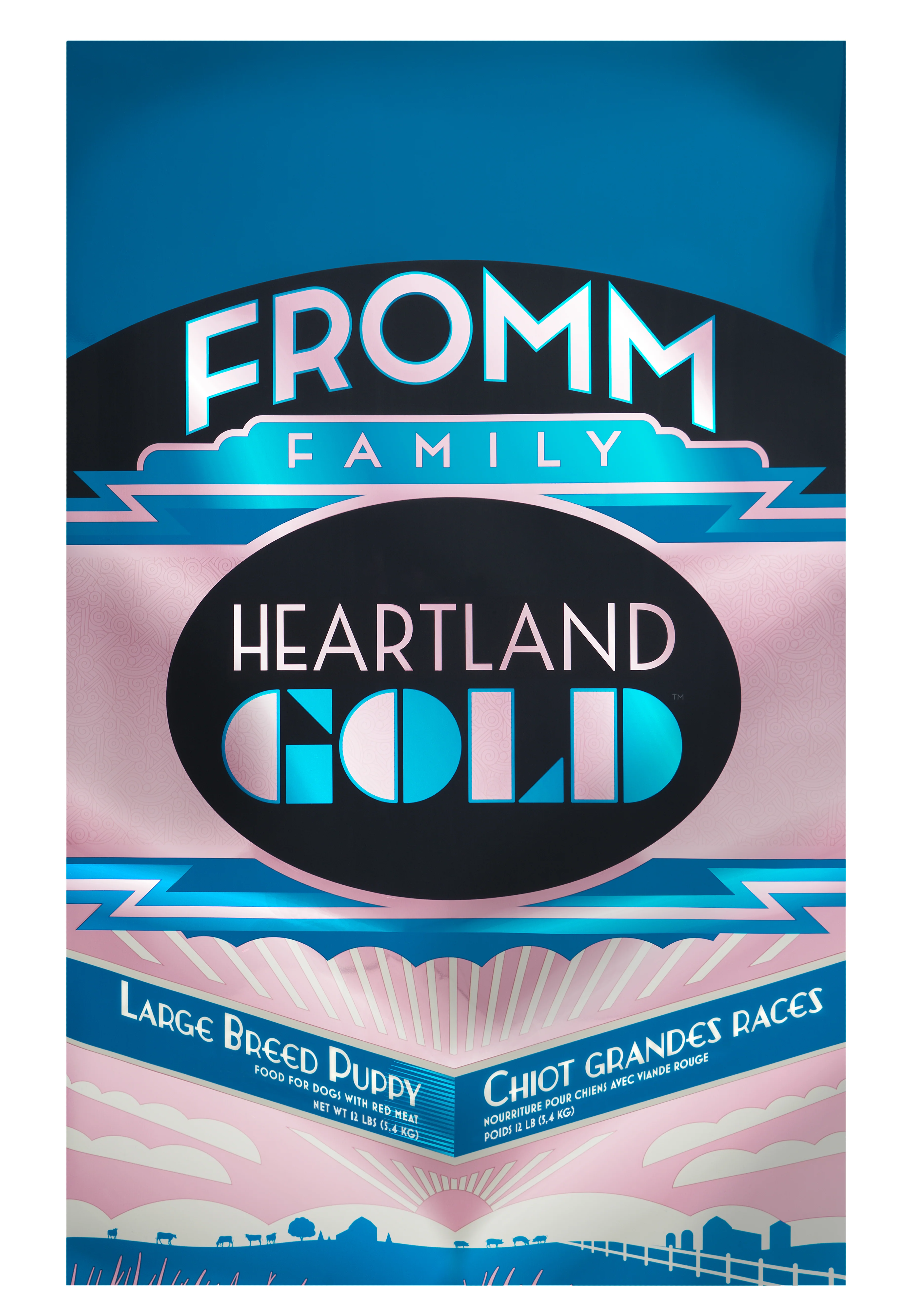 Fromm Heartland Gold Large Breed Puppy Grain Free Dry Dog Food, 12lb Bag - Image 1