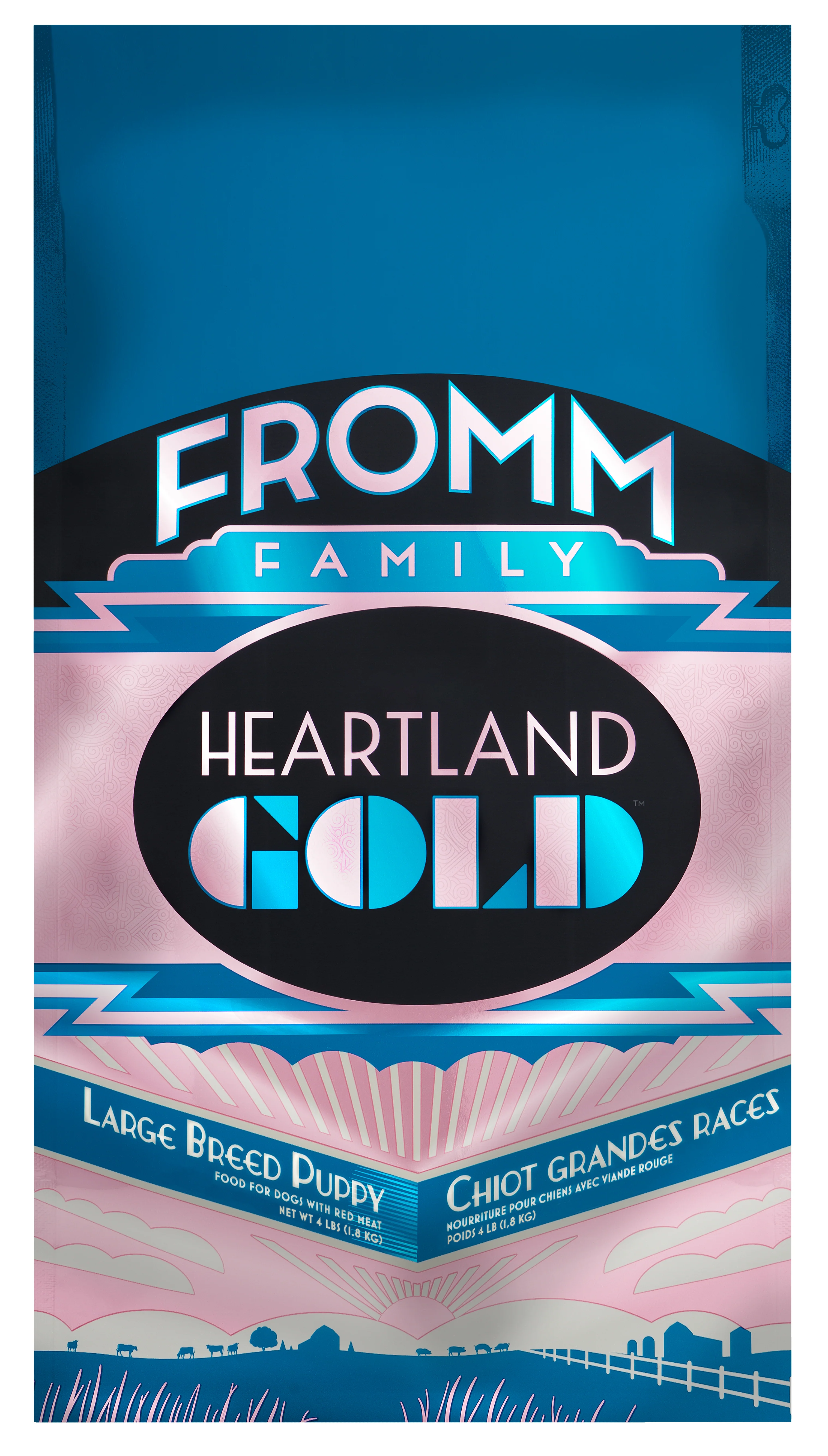 Fromm Heartland Gold Large Breed Puppy Grain Free Dry Dog Food, 4lb Bag - Image 1