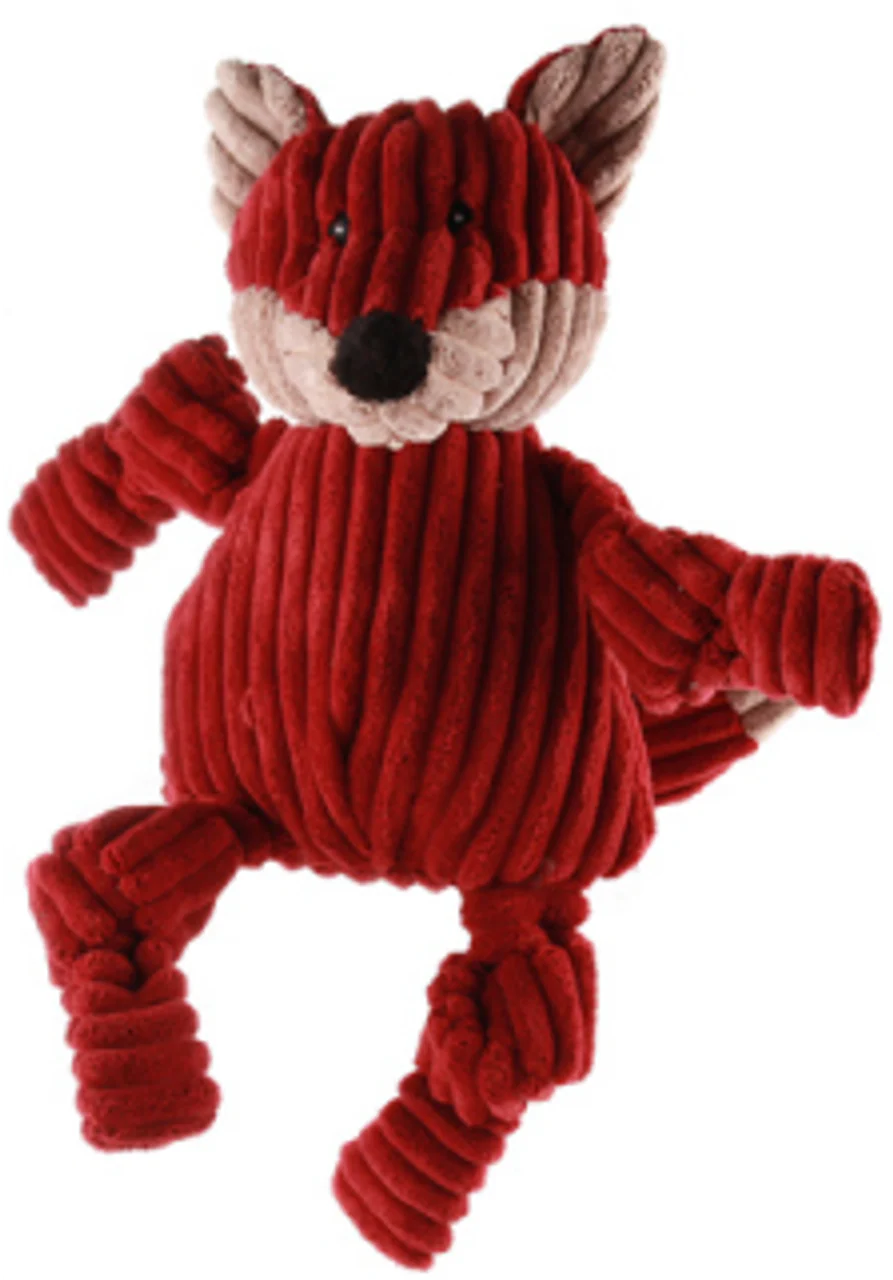 HuggleHound Small Woodland Knotties Fox Dog Toy - Image 1