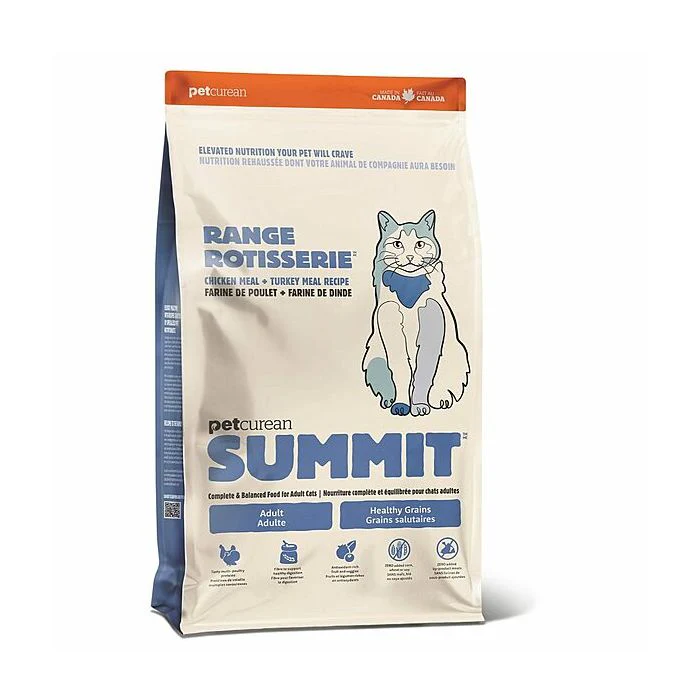 Petcurean Summit Range Rotisserie Adult Cat Food 12lb - Image 1