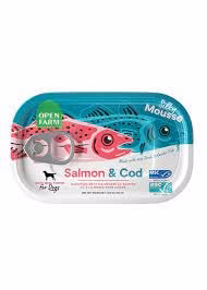 Open Farm Salmon & Cod Topper For Cats 3.17oz Can