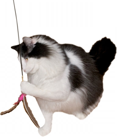 Da Bird Cat n Around Wand Cat Toy - Image 1