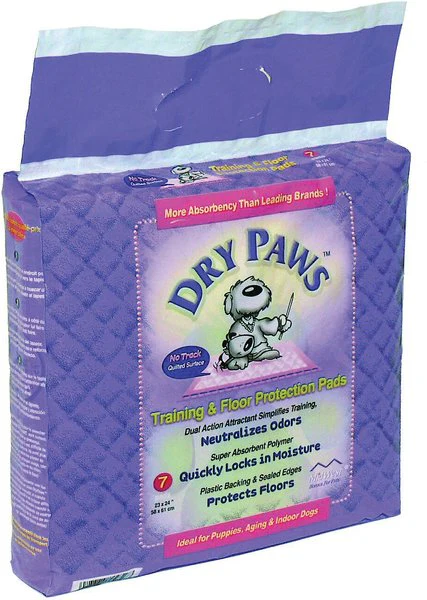 Midwest Dry Paws Training and Floor Protection Pads 23x24in 7pk - Image 1
