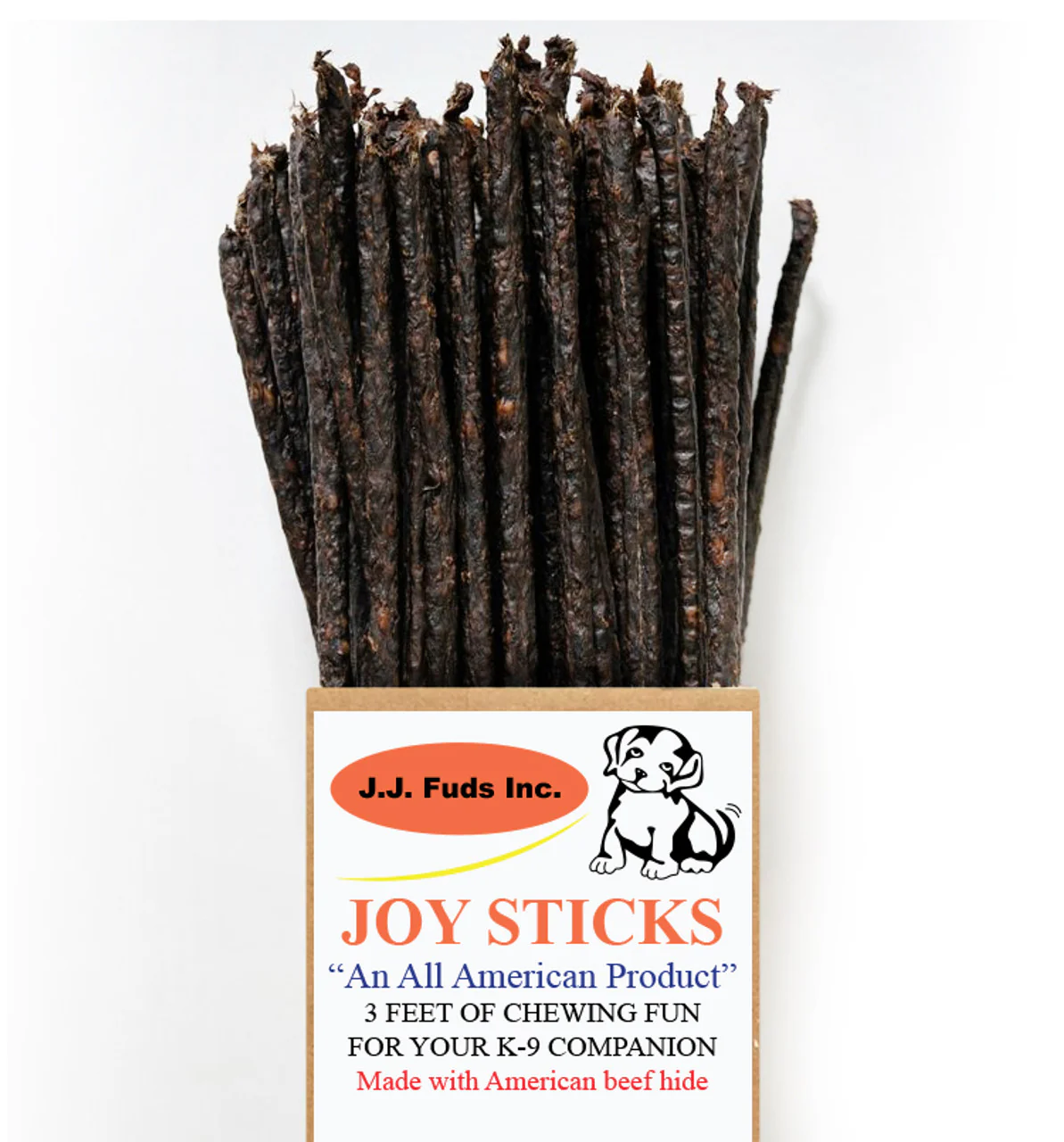 JJ Fuds All Natural Beef Jerky Joystick, 36in - Image 1