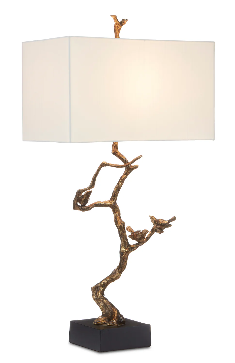 Shadows Brass Table Lamp - Image 3