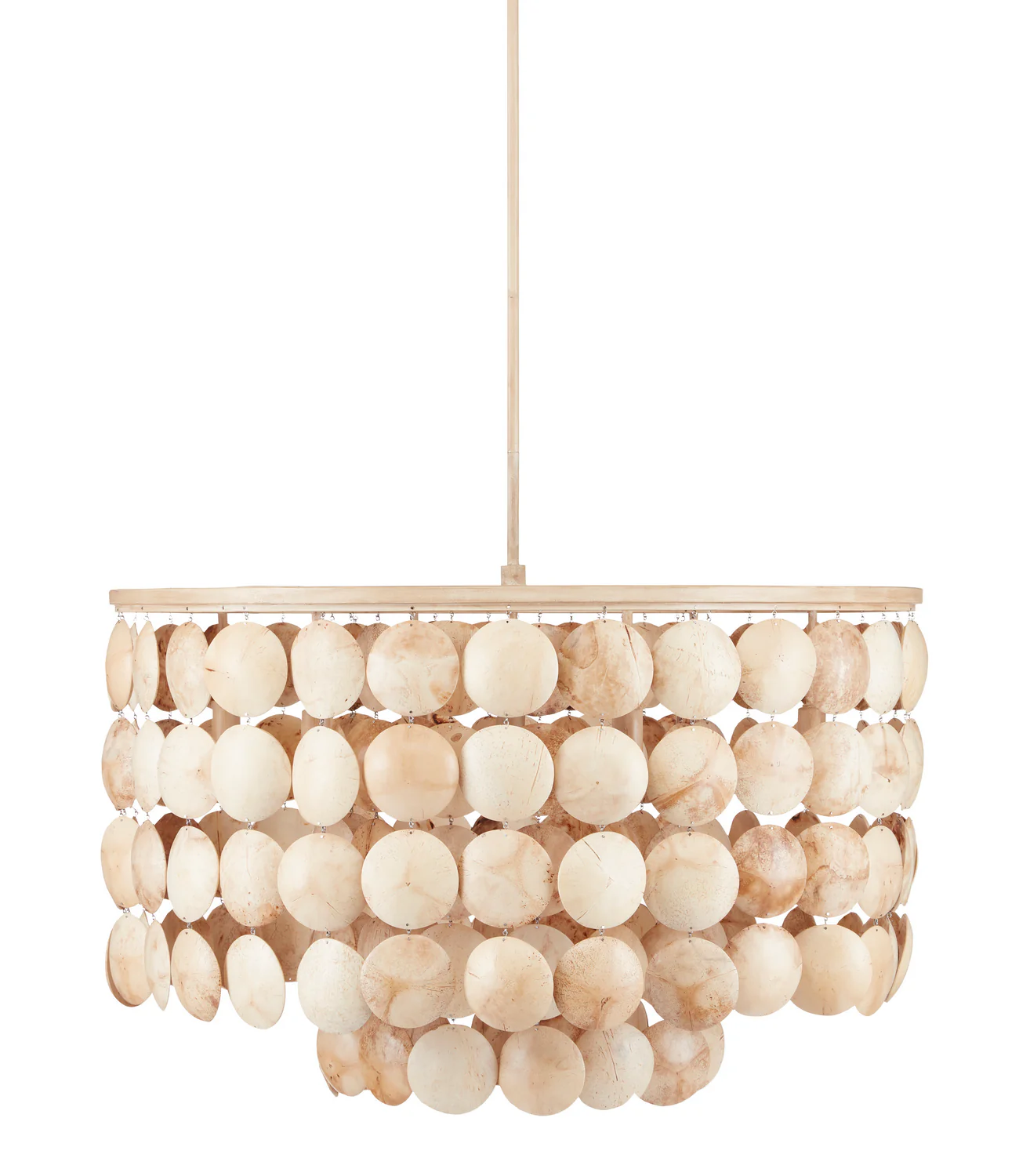 Coconut Shell Chandelier - Image 2