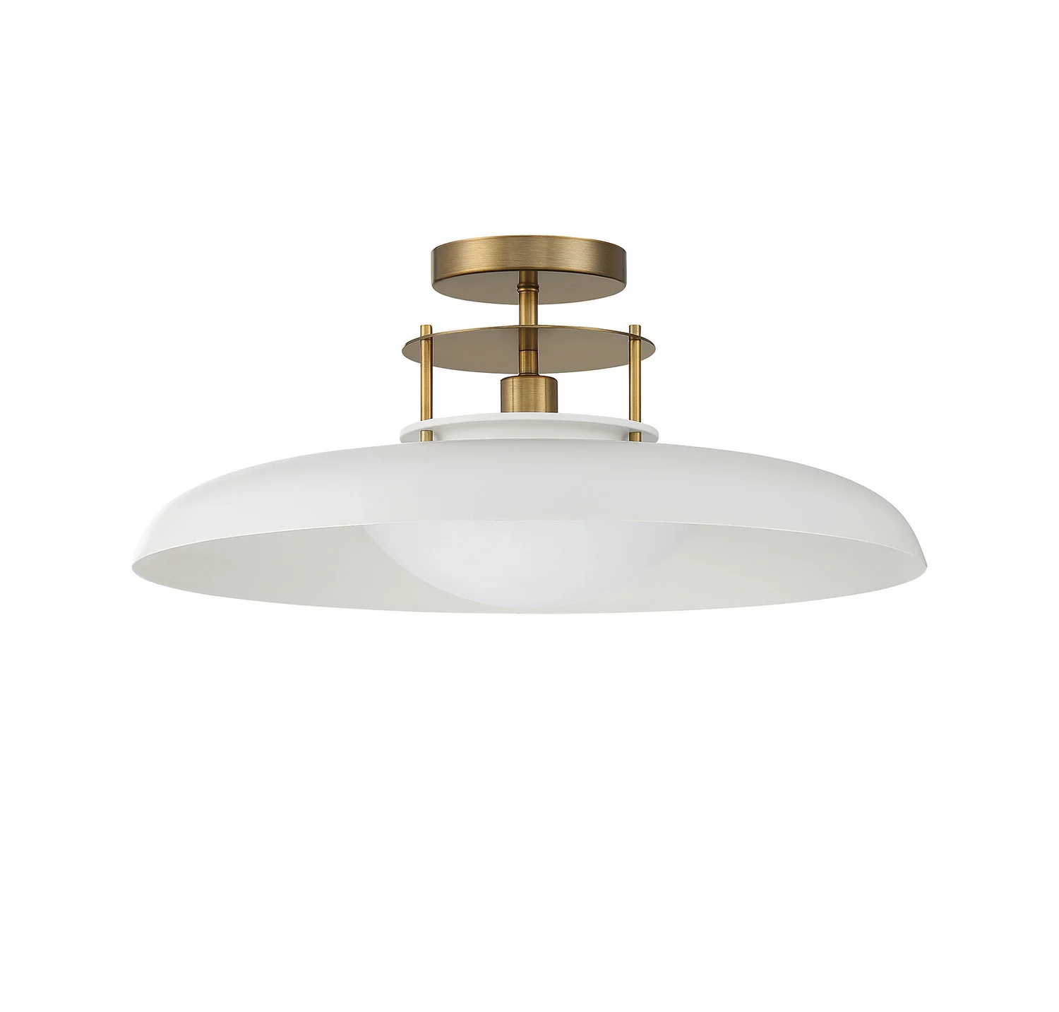 Gavin One Light Semi-Flush Mount - Image 1