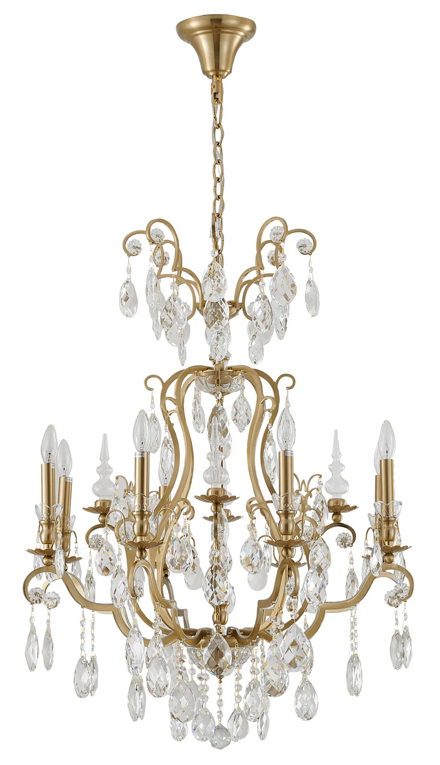 Shihezi Nine Light Chandelier - Image 2