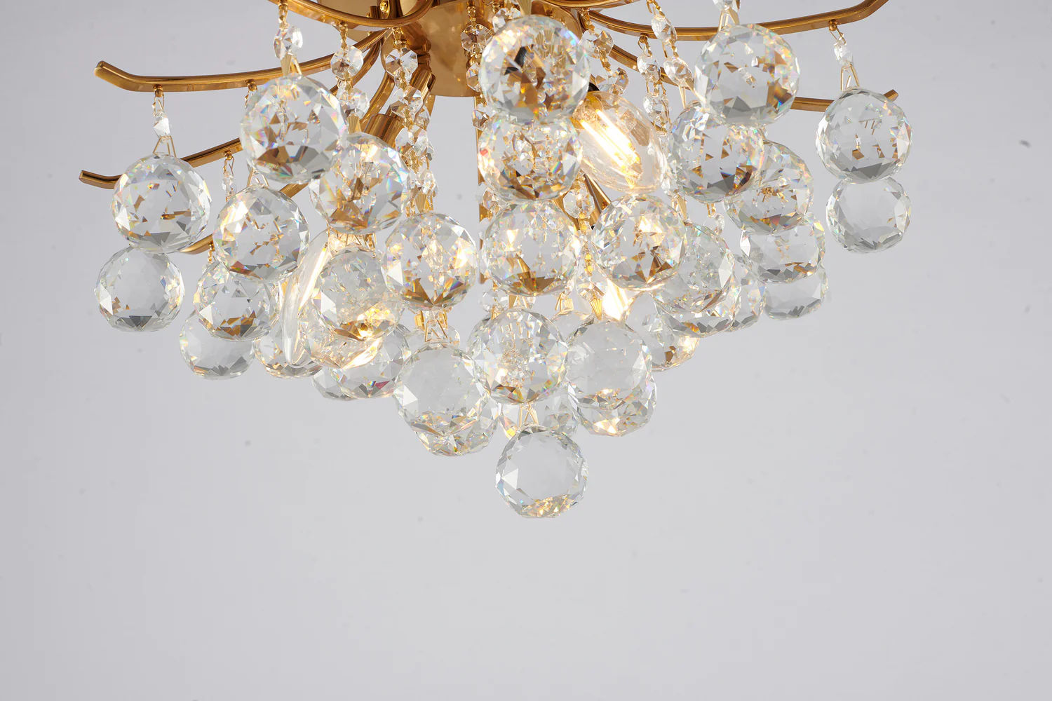 Acushnet Three Light Semi Flush Mount - Image 3